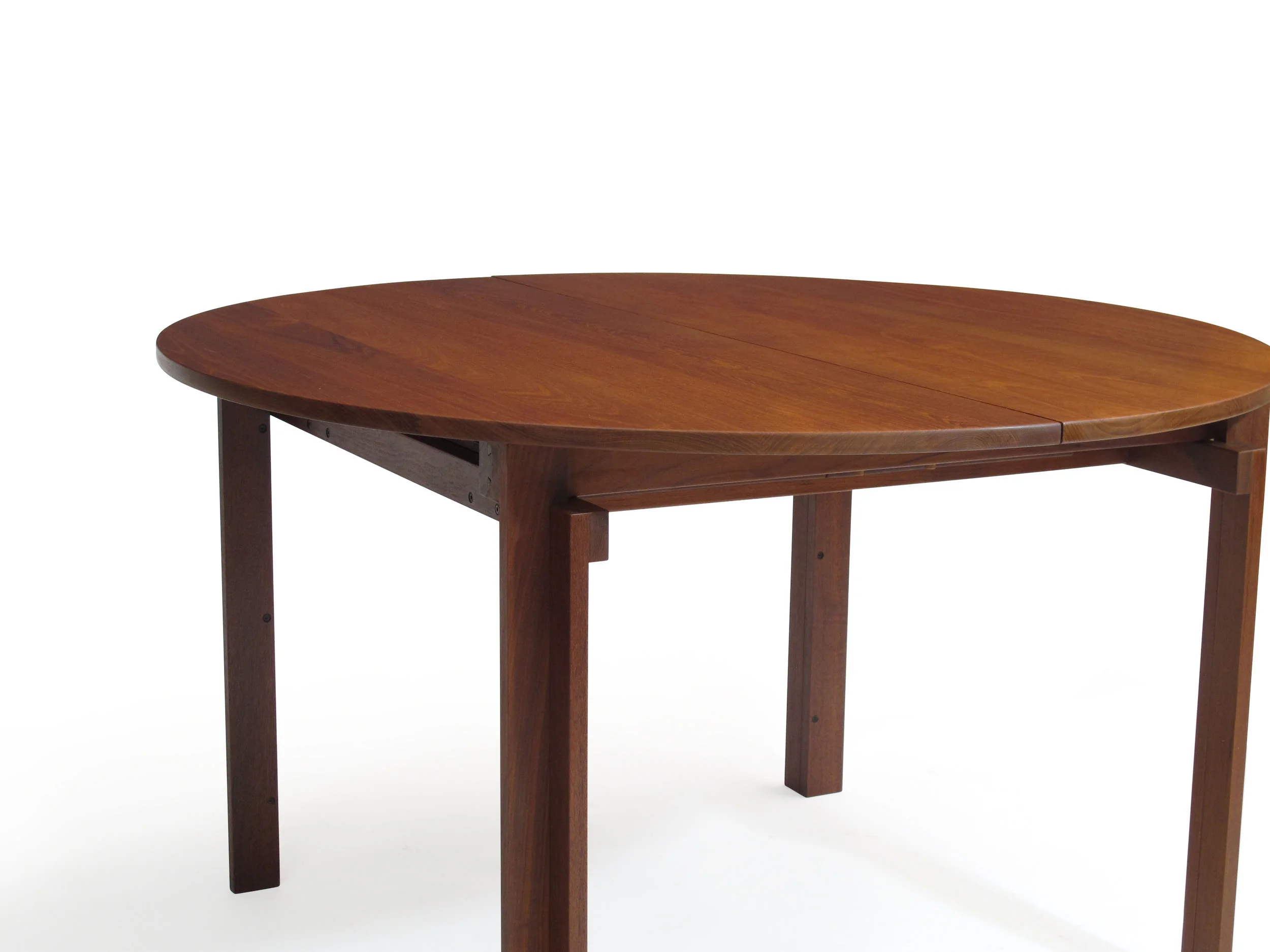 Peter Hvidt Solid Teak Dining Table with Leaves 6
