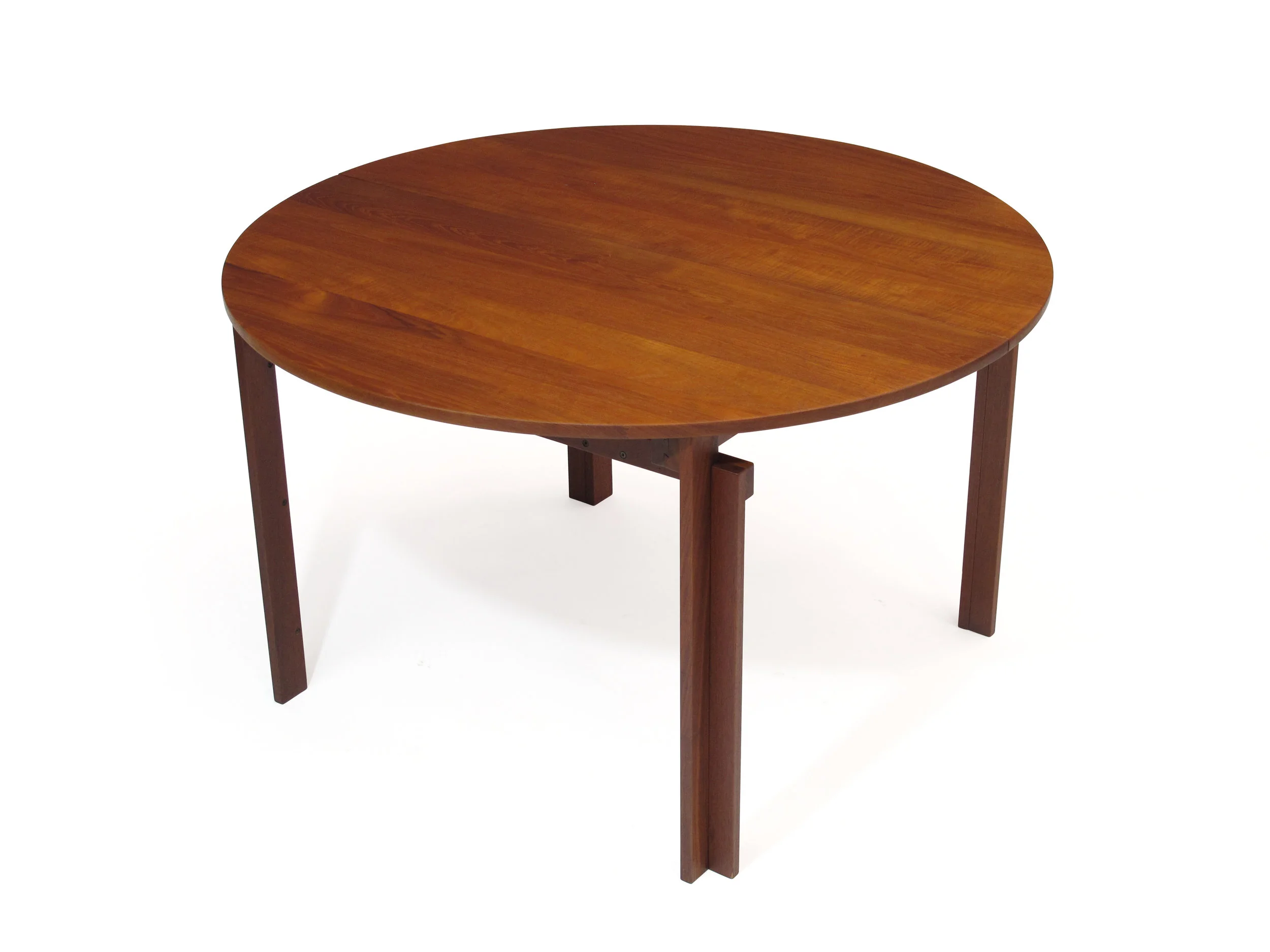 Peter Hvidt Solid Teak Dining Table with Leaves 8