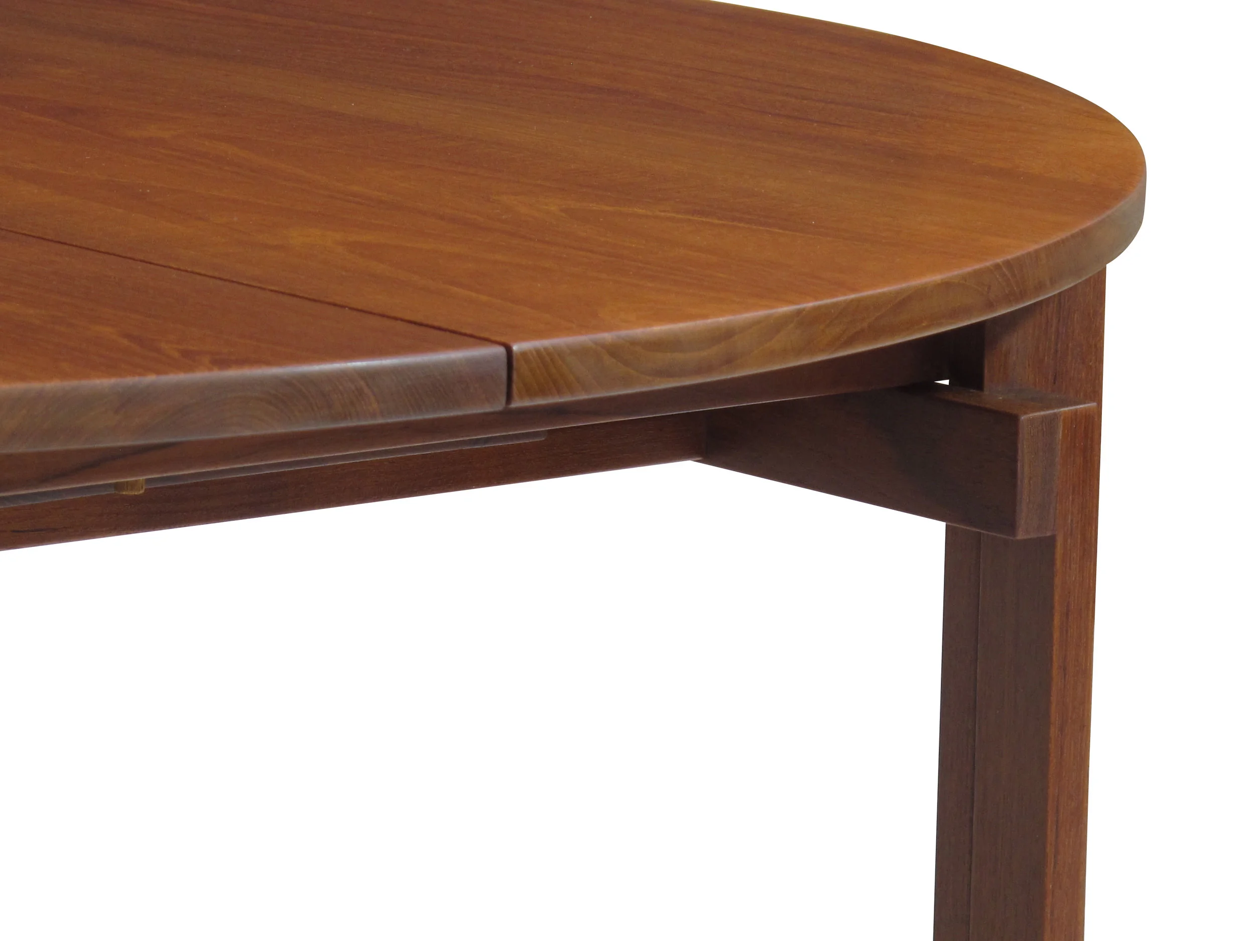 Peter Hvidt Solid Teak Dining Table with Leaves 7