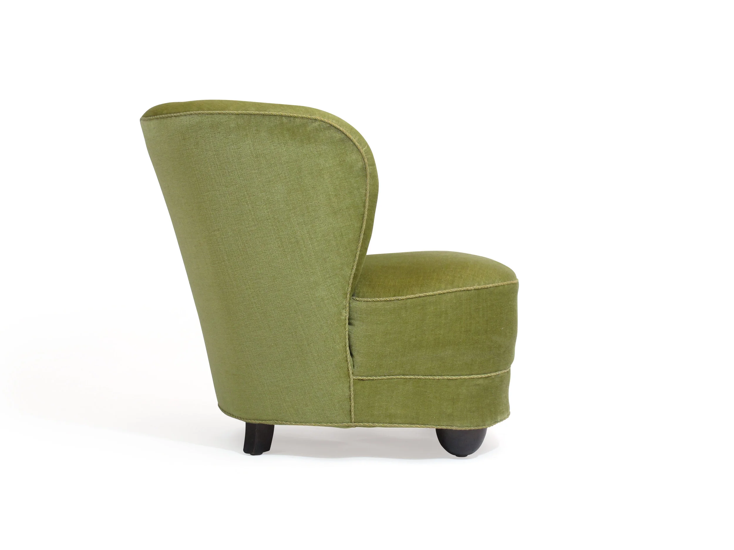1930's Slipper Chair in manner of Flemming Lassen 4
