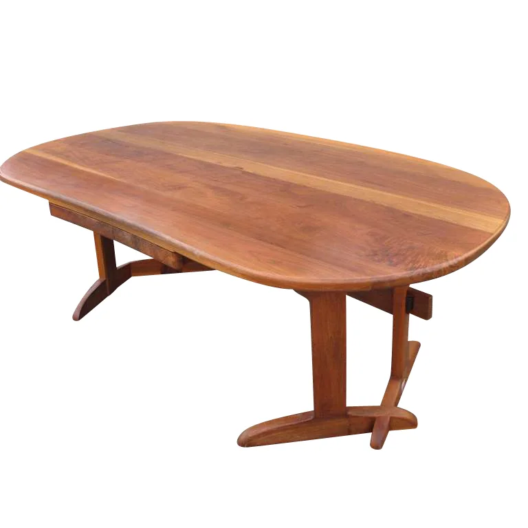 Large California Studio Walnut Executive Desk 1