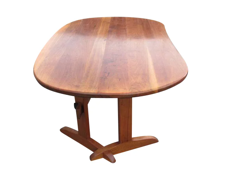 Large California Studio Walnut Executive Desk 9