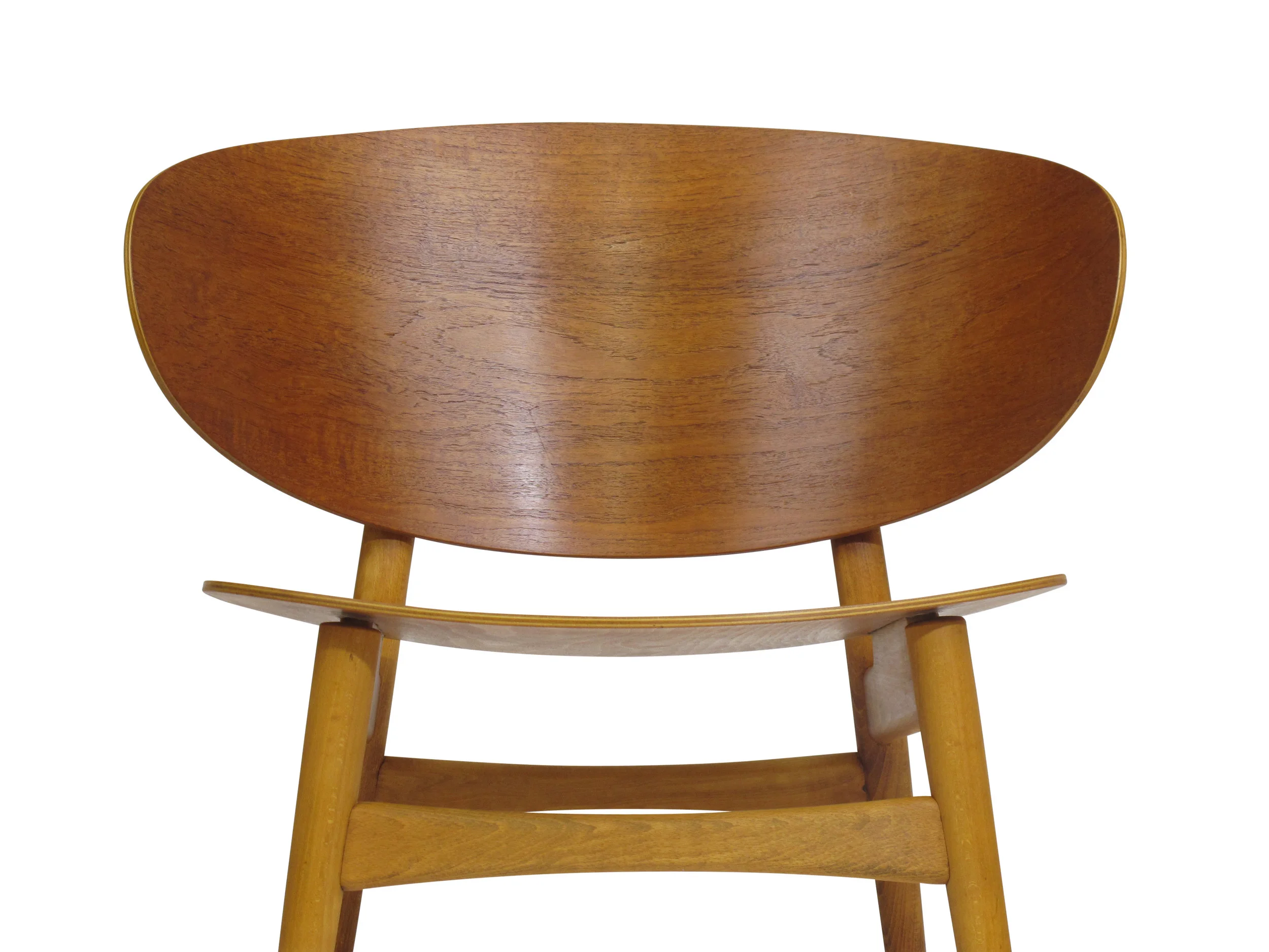Early Hans Wegner Shell Chair for by Fritz Hansen 1