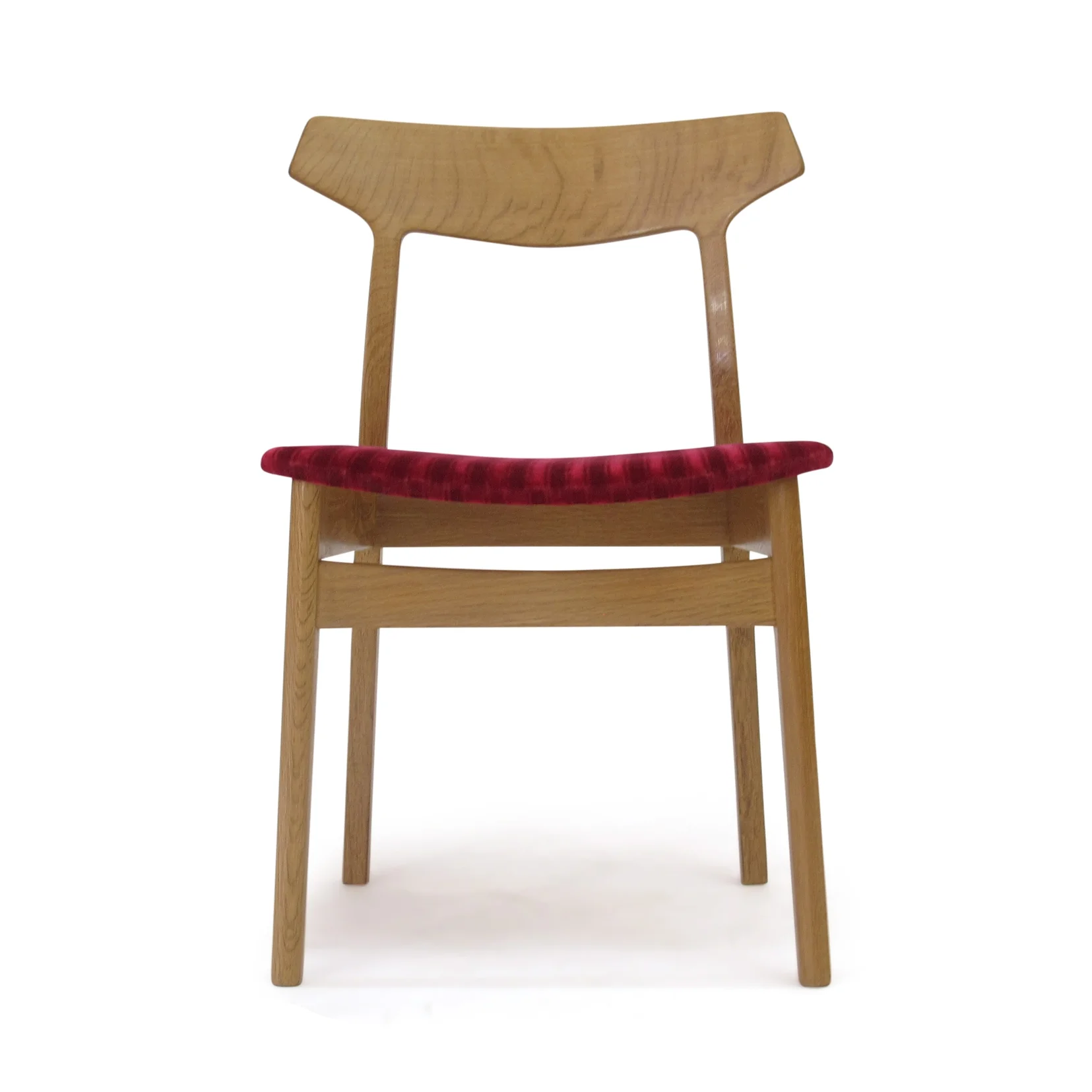 Henning Kjaernulf White Oak Danish Dining Chairs 1