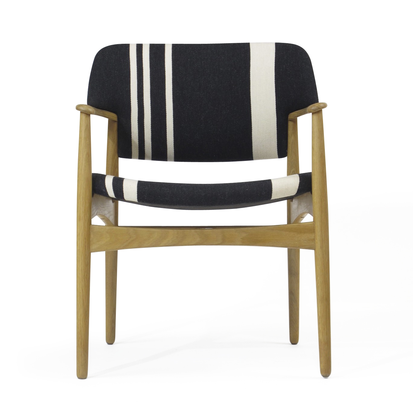 Aksel Bender Madsen Oak Arm Chairs 1