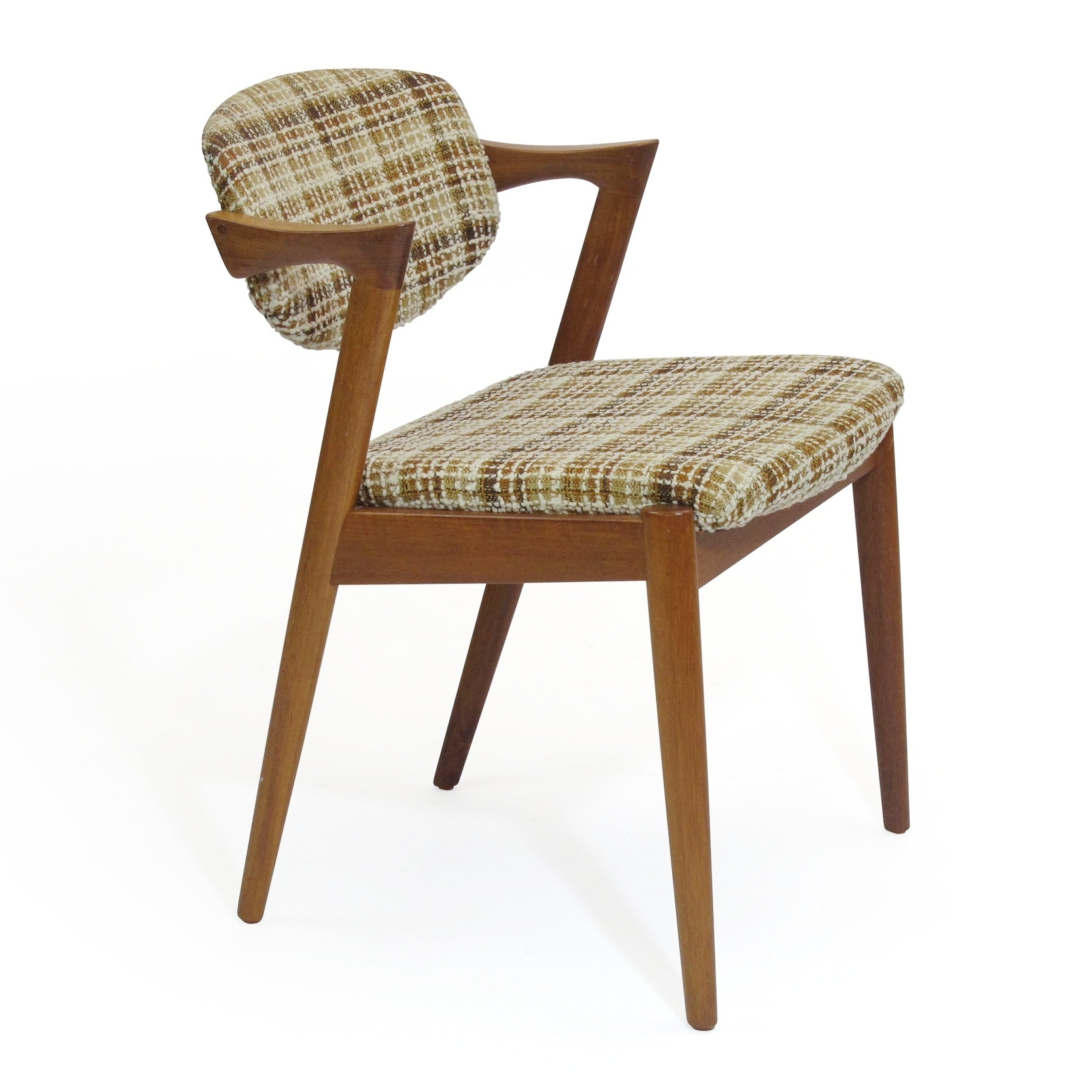 Kristiansen Tilt-Back Teak Dining Chairs 1