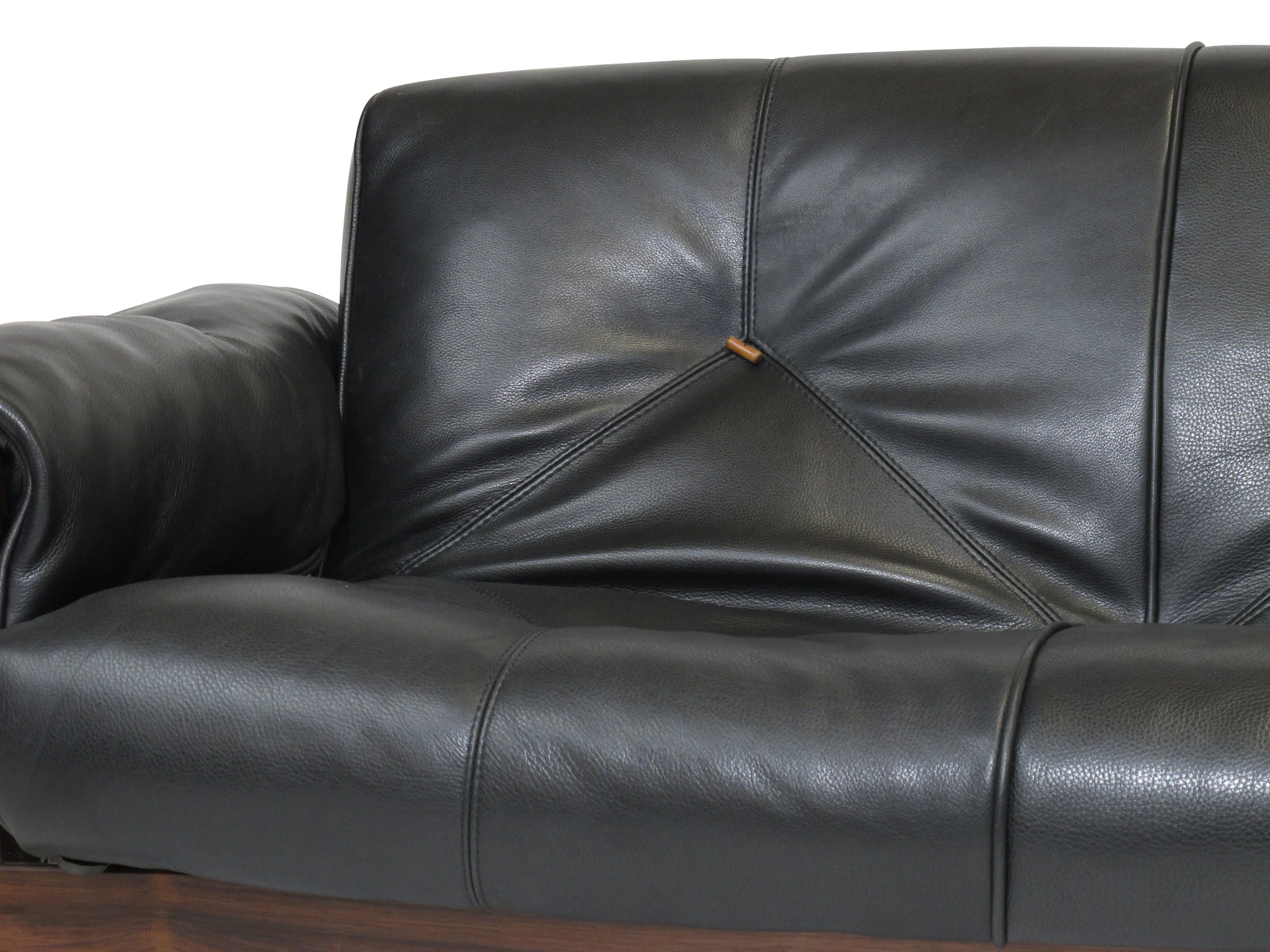 Percival Lafer Brazilian Modernist Rosewood Sofa and Chair model MP-013 12