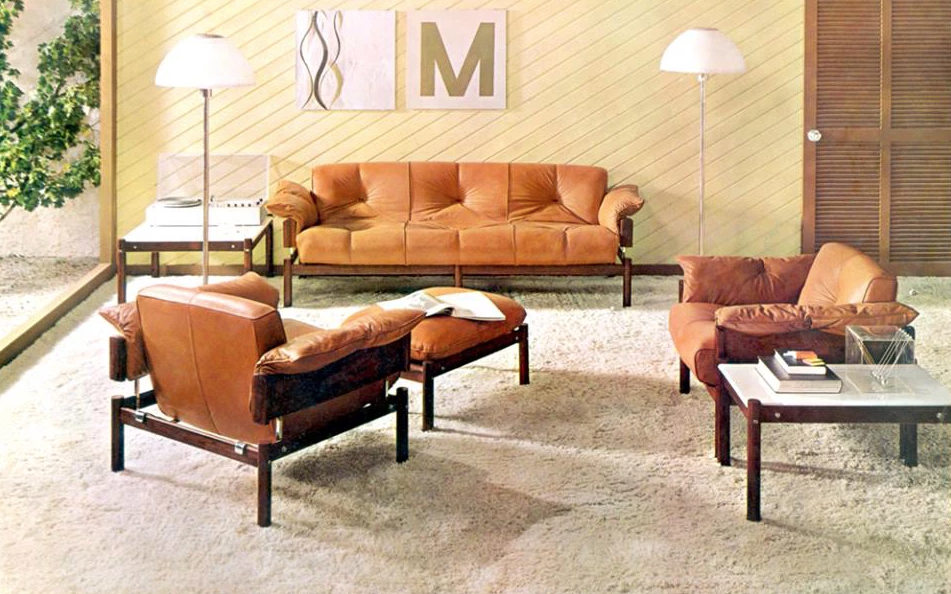 Percival Lafer Brazilian Modernist Rosewood Sofa and Chair model MP-013 19