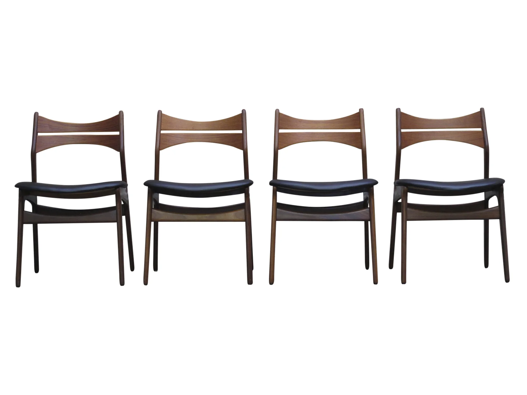 Erik Buck Teak Dining Chairs 6
