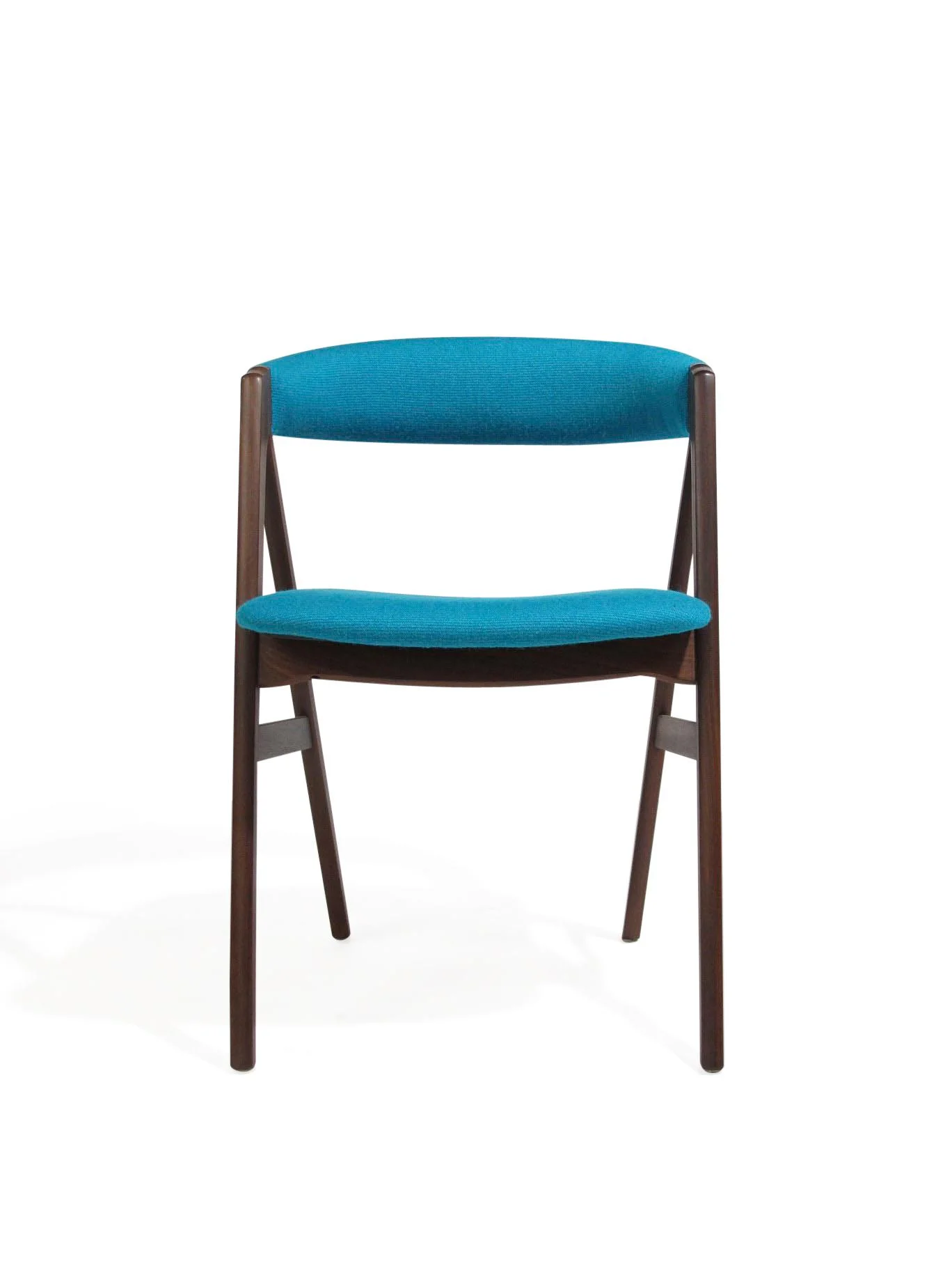 Danish Dining Chairs in Turquoise 2