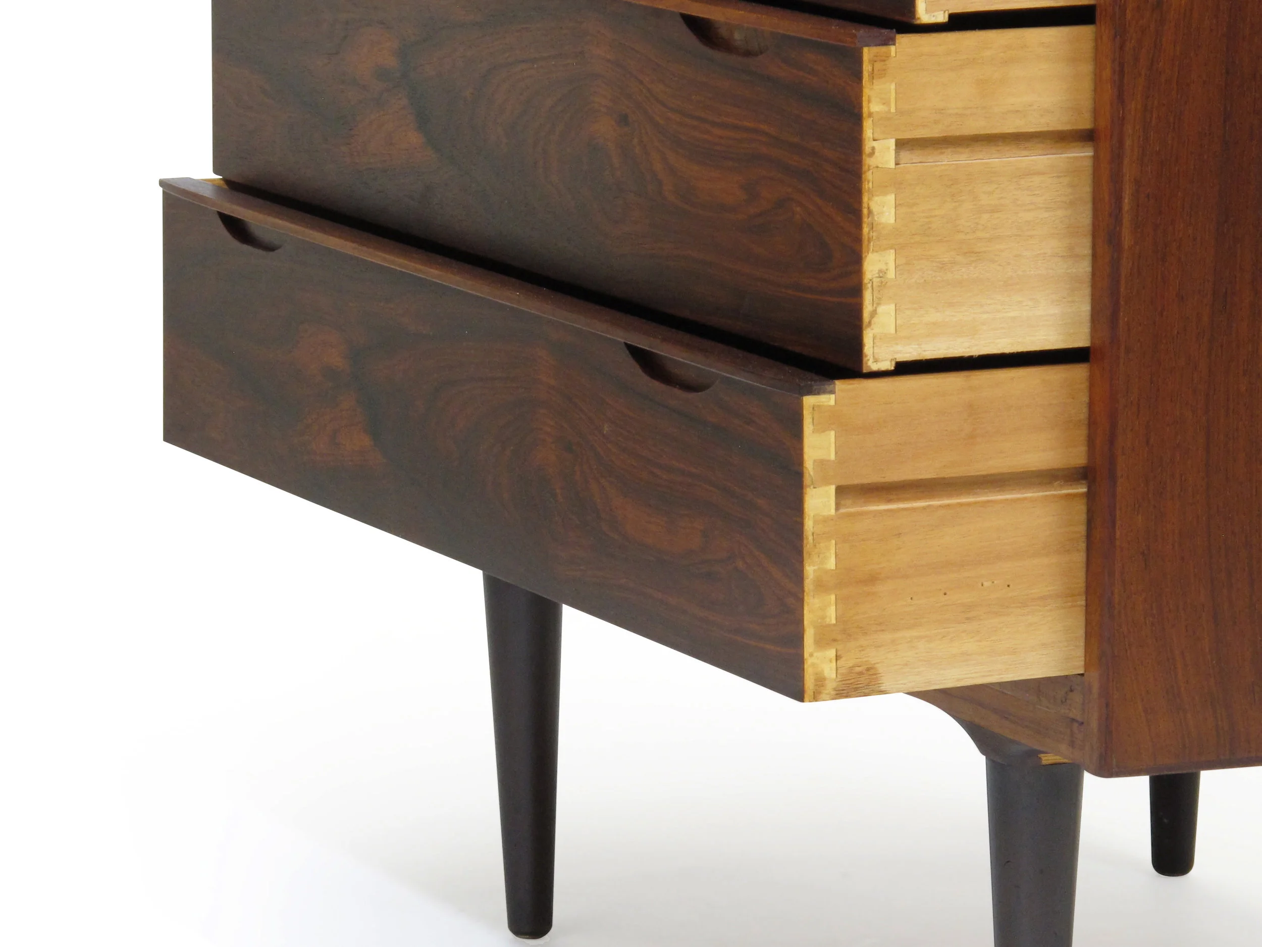 Vintage Danish Brazilian Rosewood Chest of Drawers 10