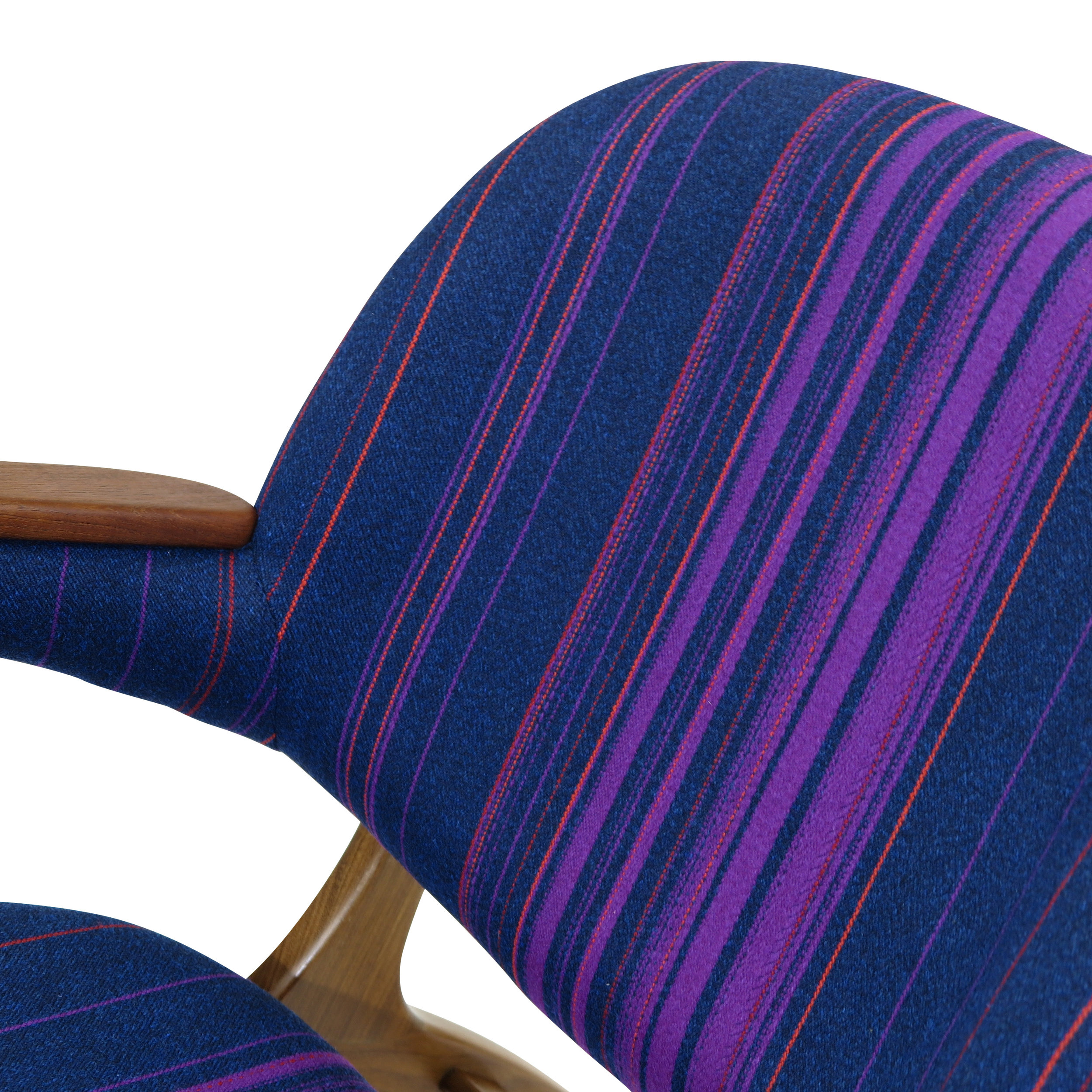 Carl Edward Matthes Danish Teak Lounge Chairs - A Pair 6