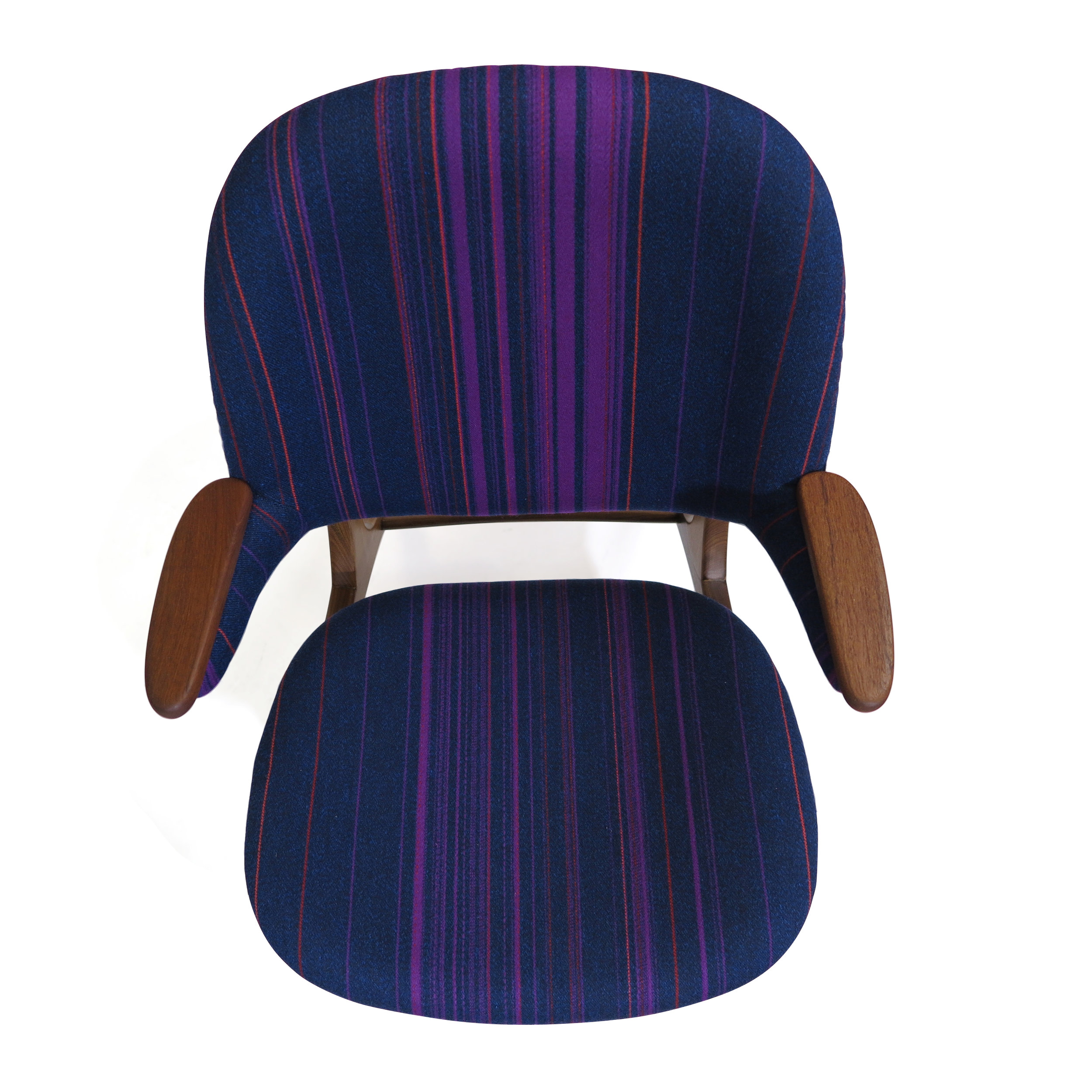 Carl Edward Matthes Danish Teak Lounge Chairs - A Pair 10
