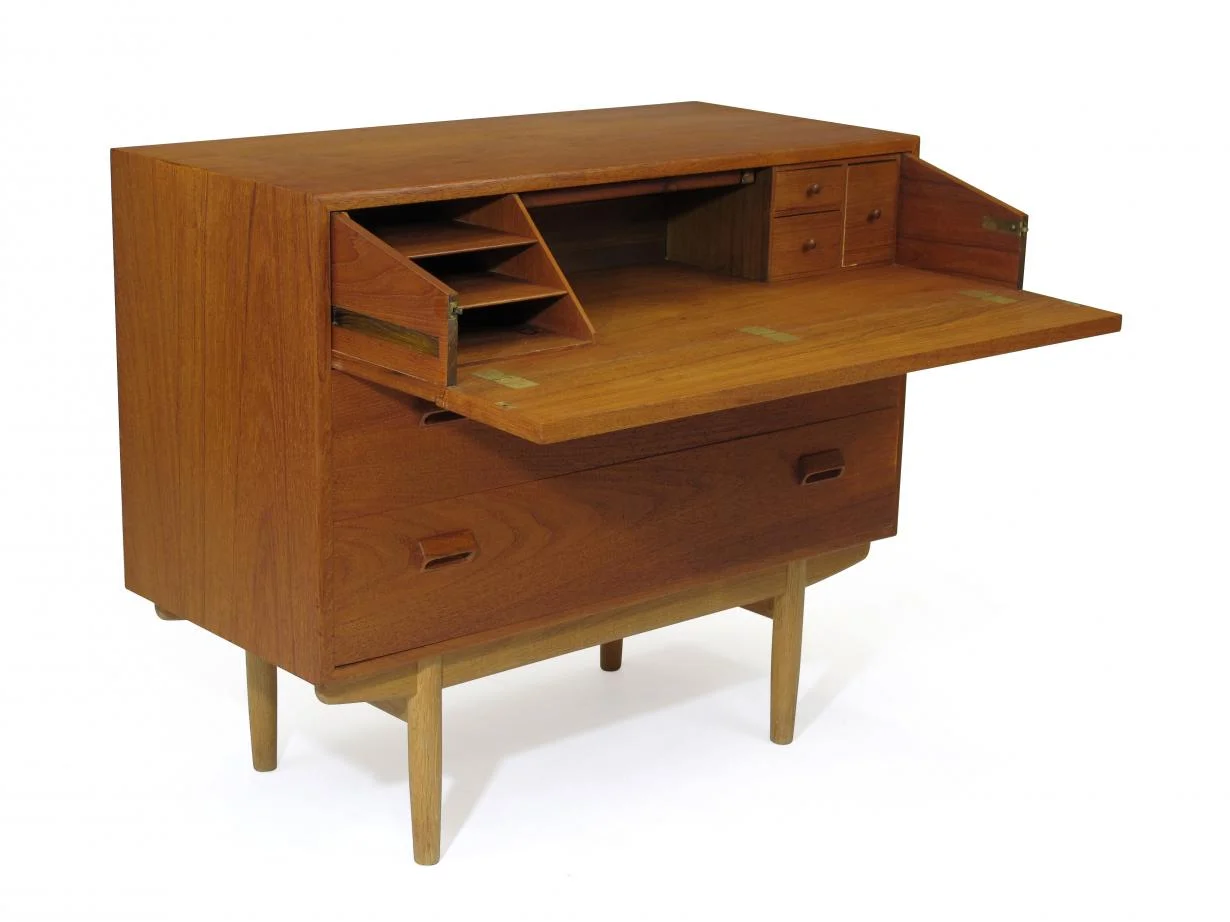 Borge Mogensen Danish Teak Dresser Vanity Desk 3