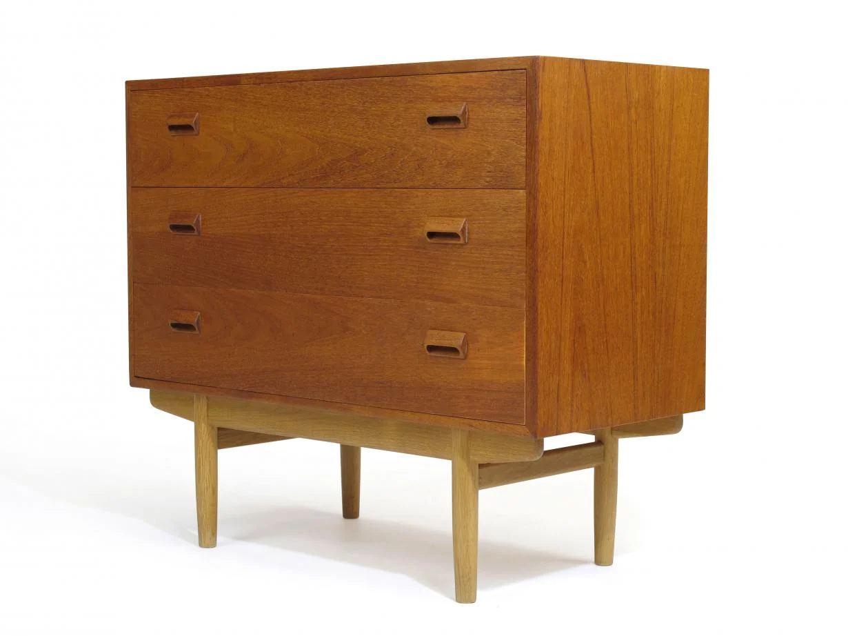 Borge Mogensen Danish Teak Dresser Vanity Desk 8
