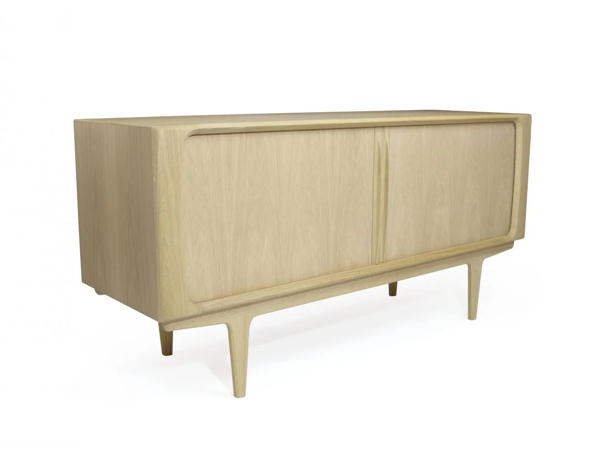 Bernhard Pedersen & Son Soaped Oak Sideboard no. 142 8