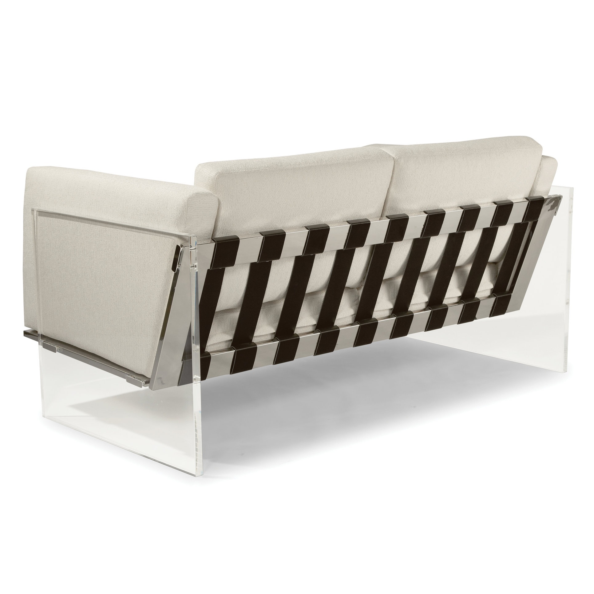 Milo Baughman Lucite Sofa and Loveseat 2