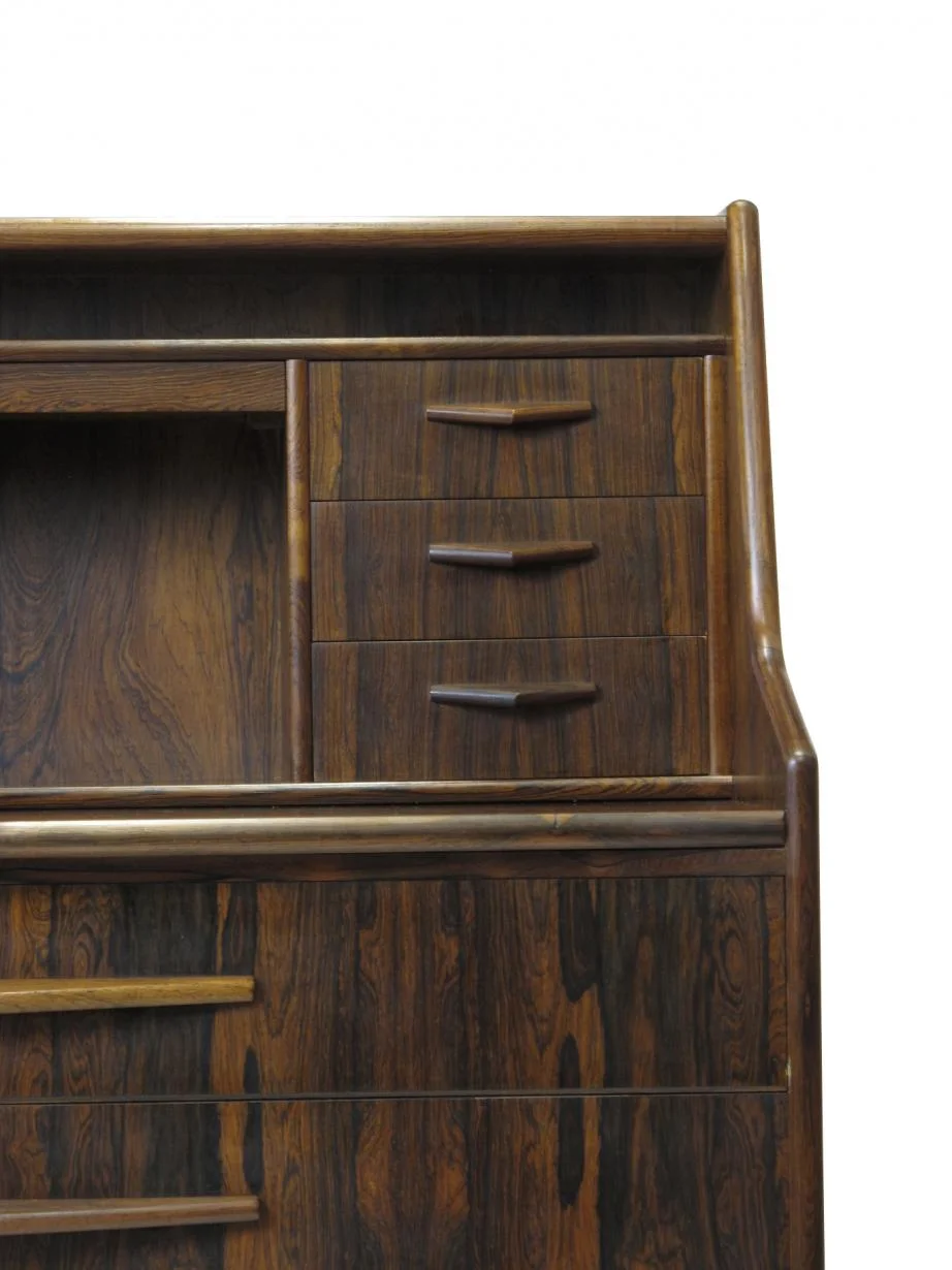 Rosewood Secretary Desk 8