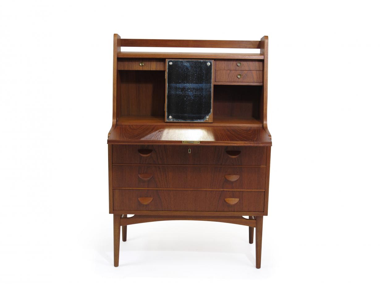 Teak Secretary Desk 4
