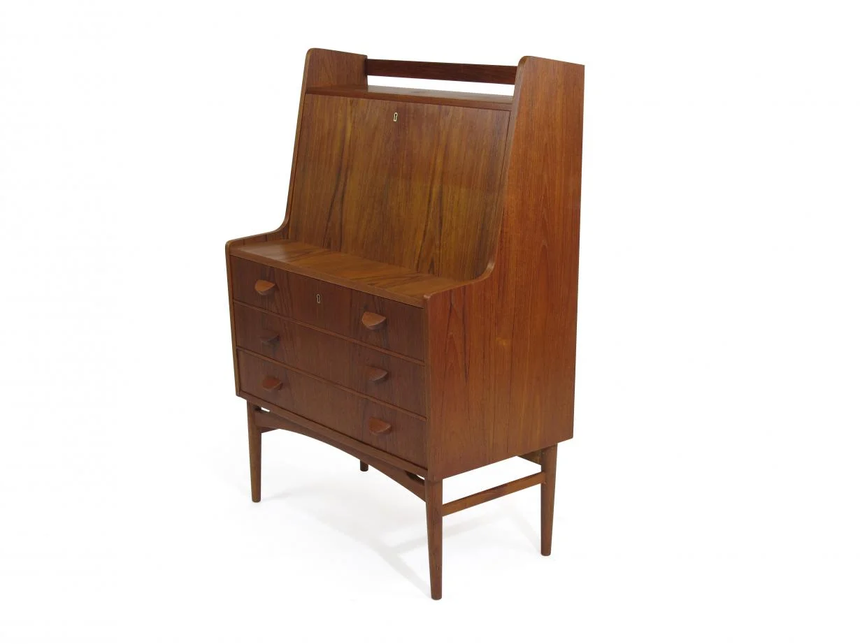 Teak Secretary Desk 5