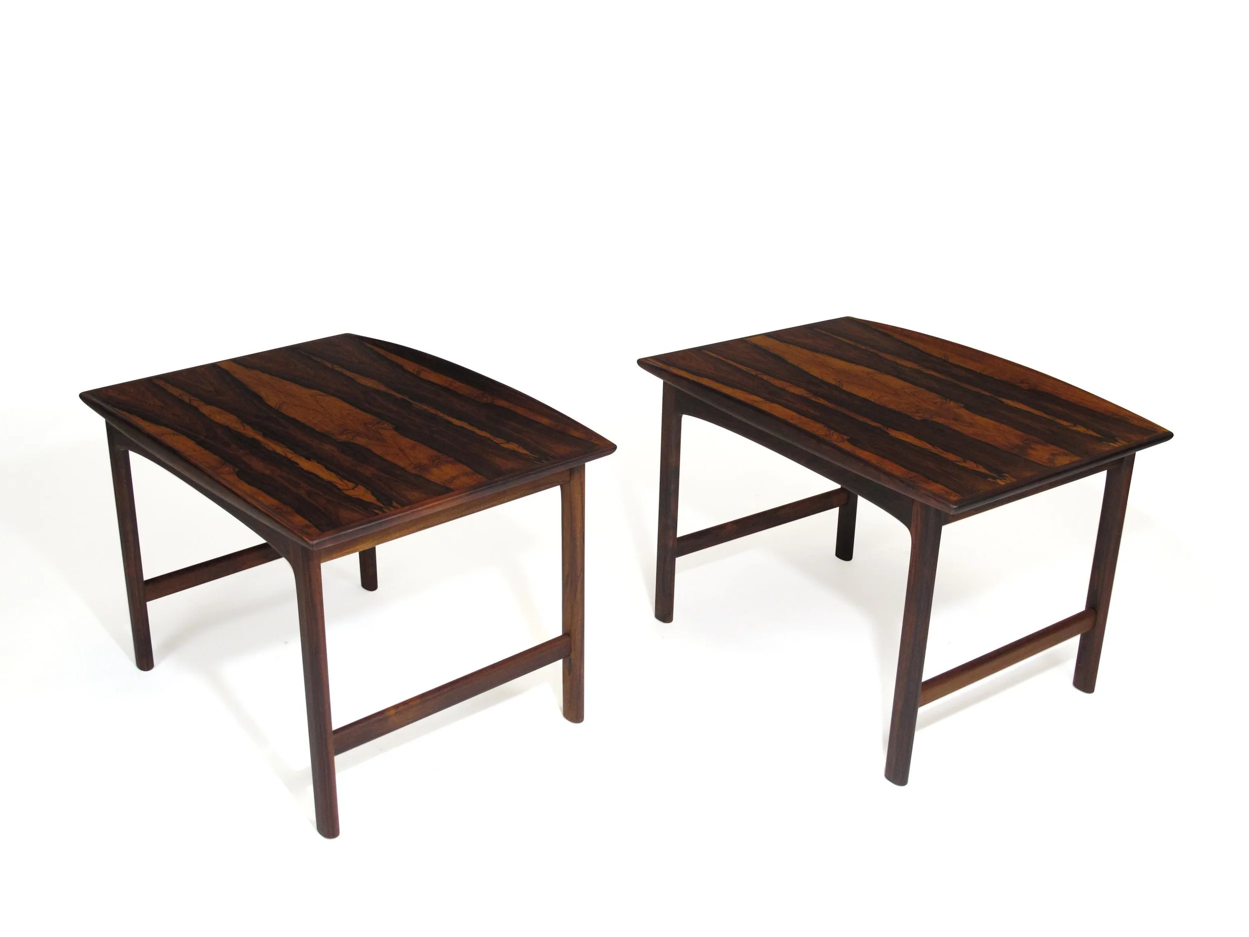 Folke Ohlsson Rosewood Side Tables 7