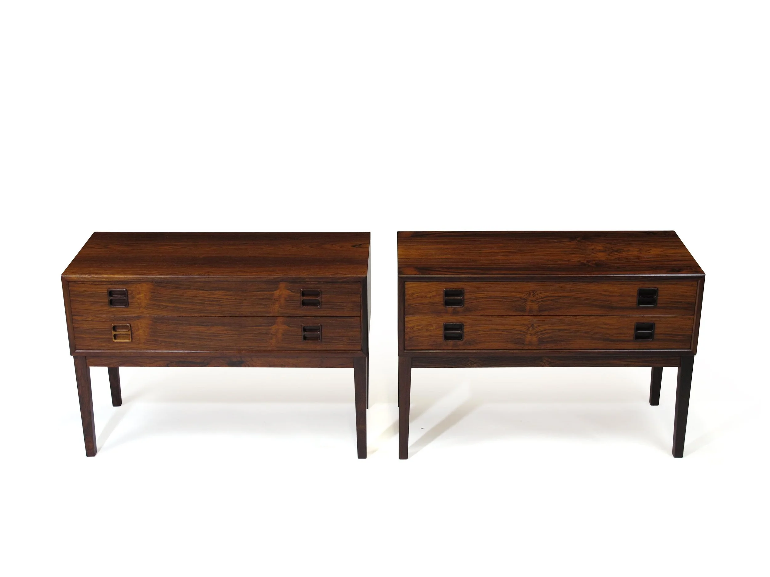 Danish Rosewood Small Cabinets Nightstands 2