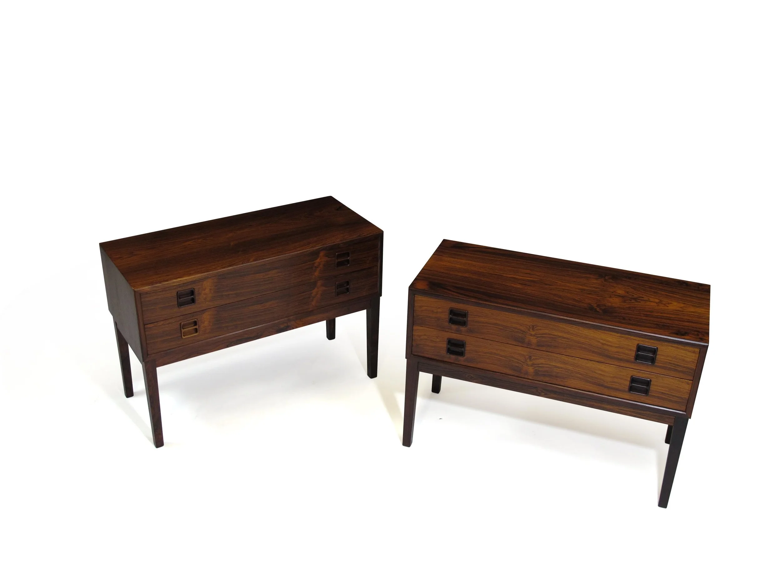 Danish Rosewood Small Cabinets Nightstands 4