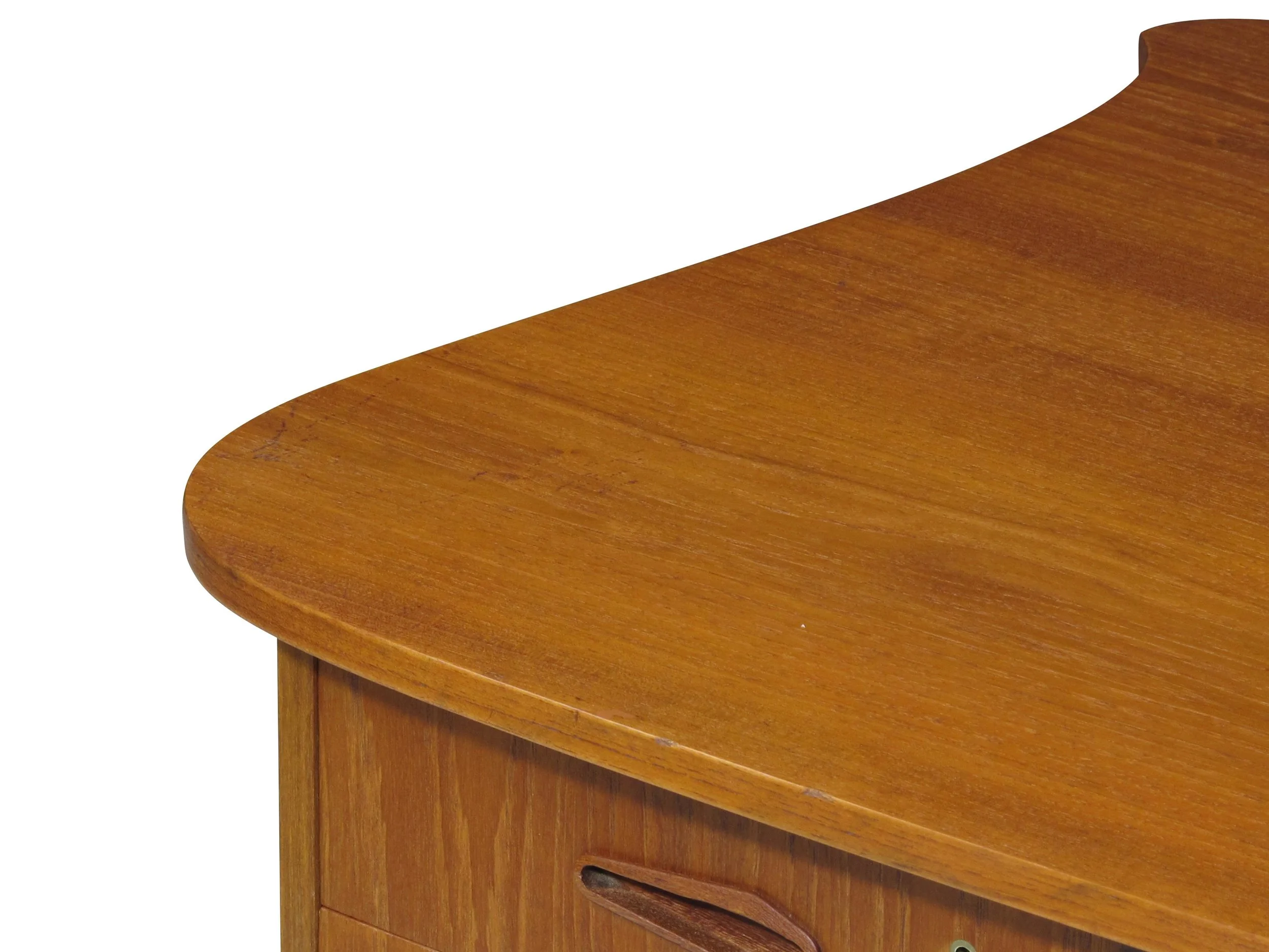 Kai Kristiansen Danish Teak Bullet Desk 7