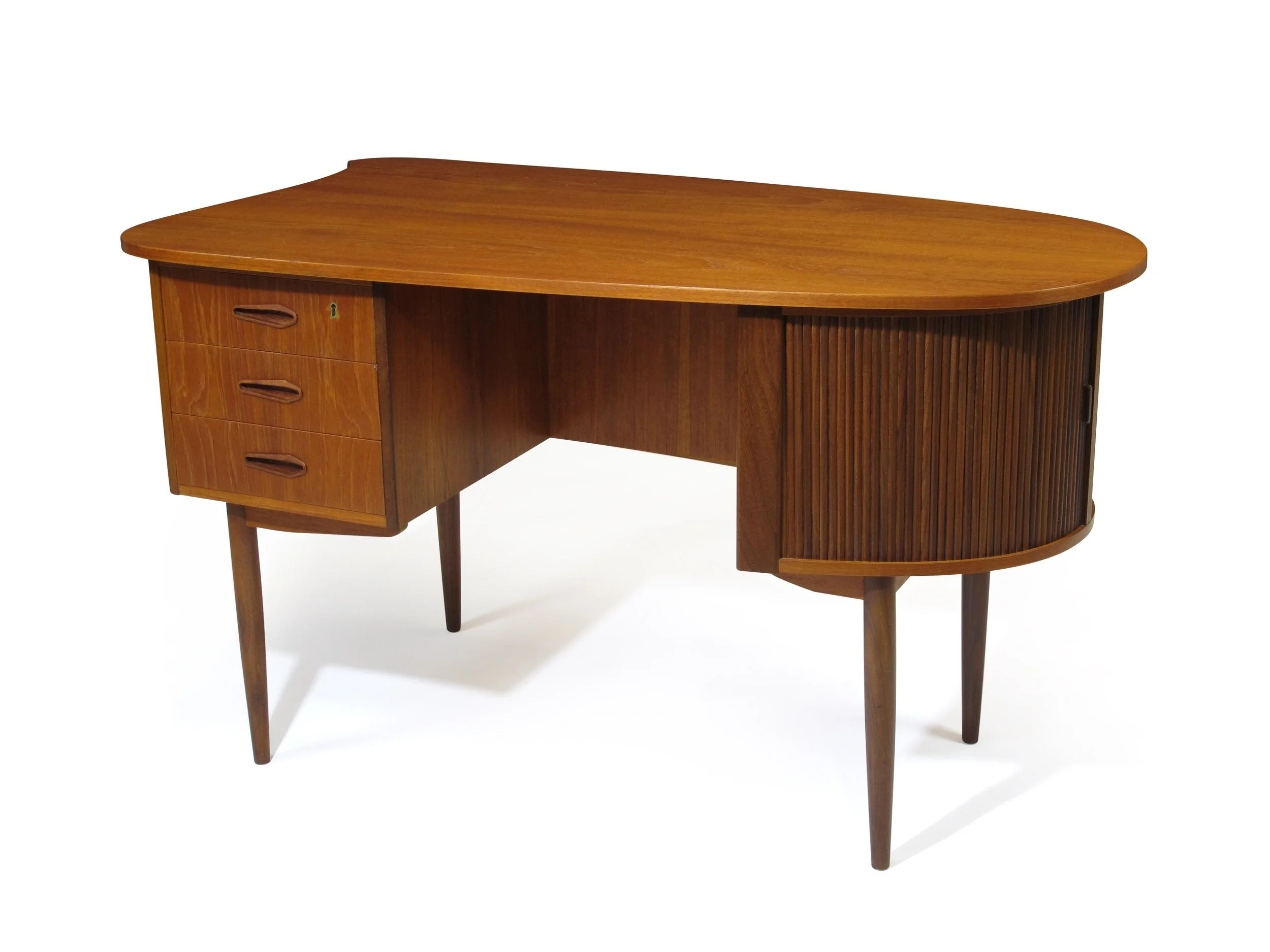 Kai Kristiansen Danish Teak Bullet Desk 8