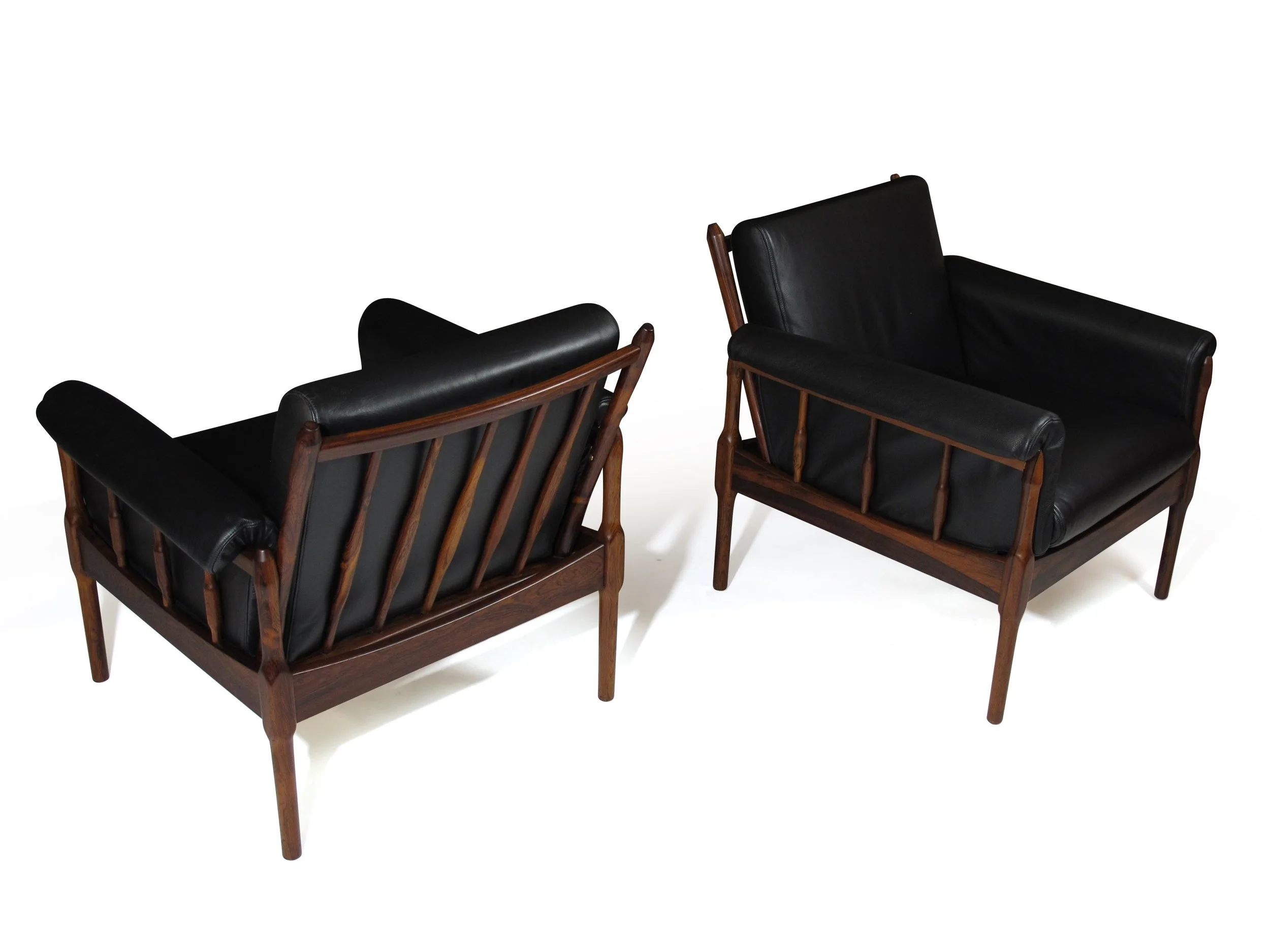 Torbjørn Afdal Rosewood Lounge Chairs