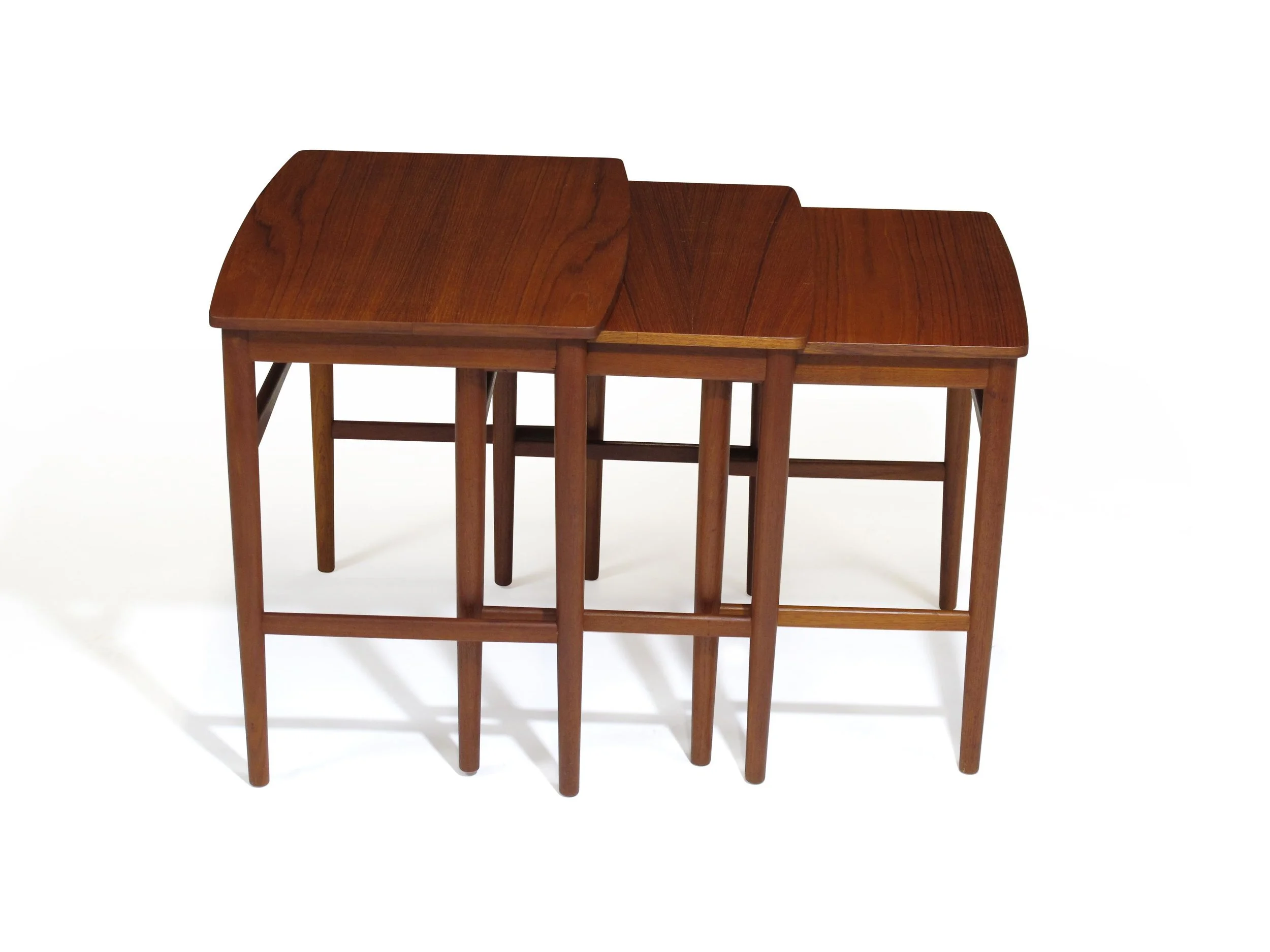 Danish Teak Nesting Tables 2