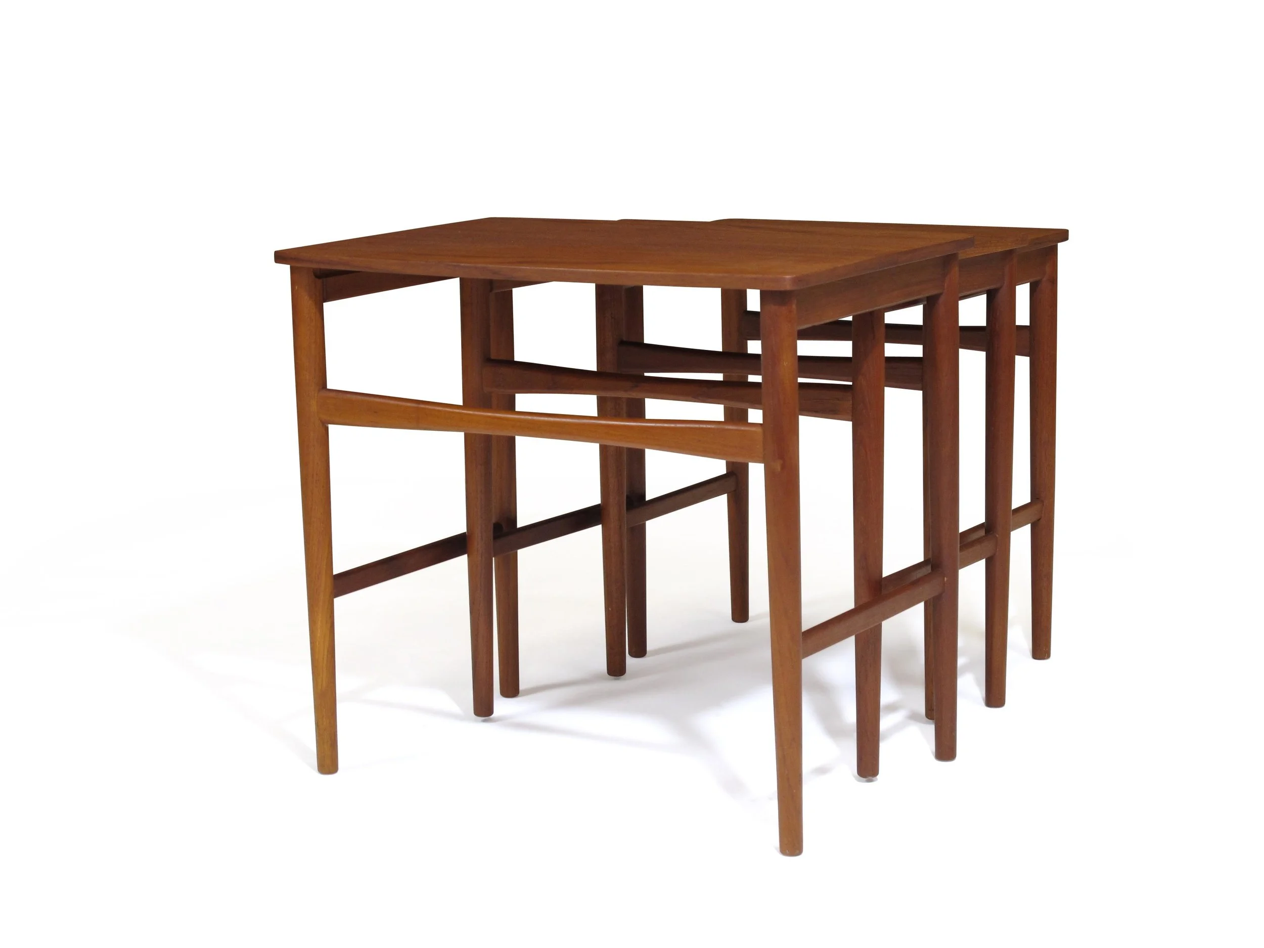 Danish Teak Nesting Tables 3