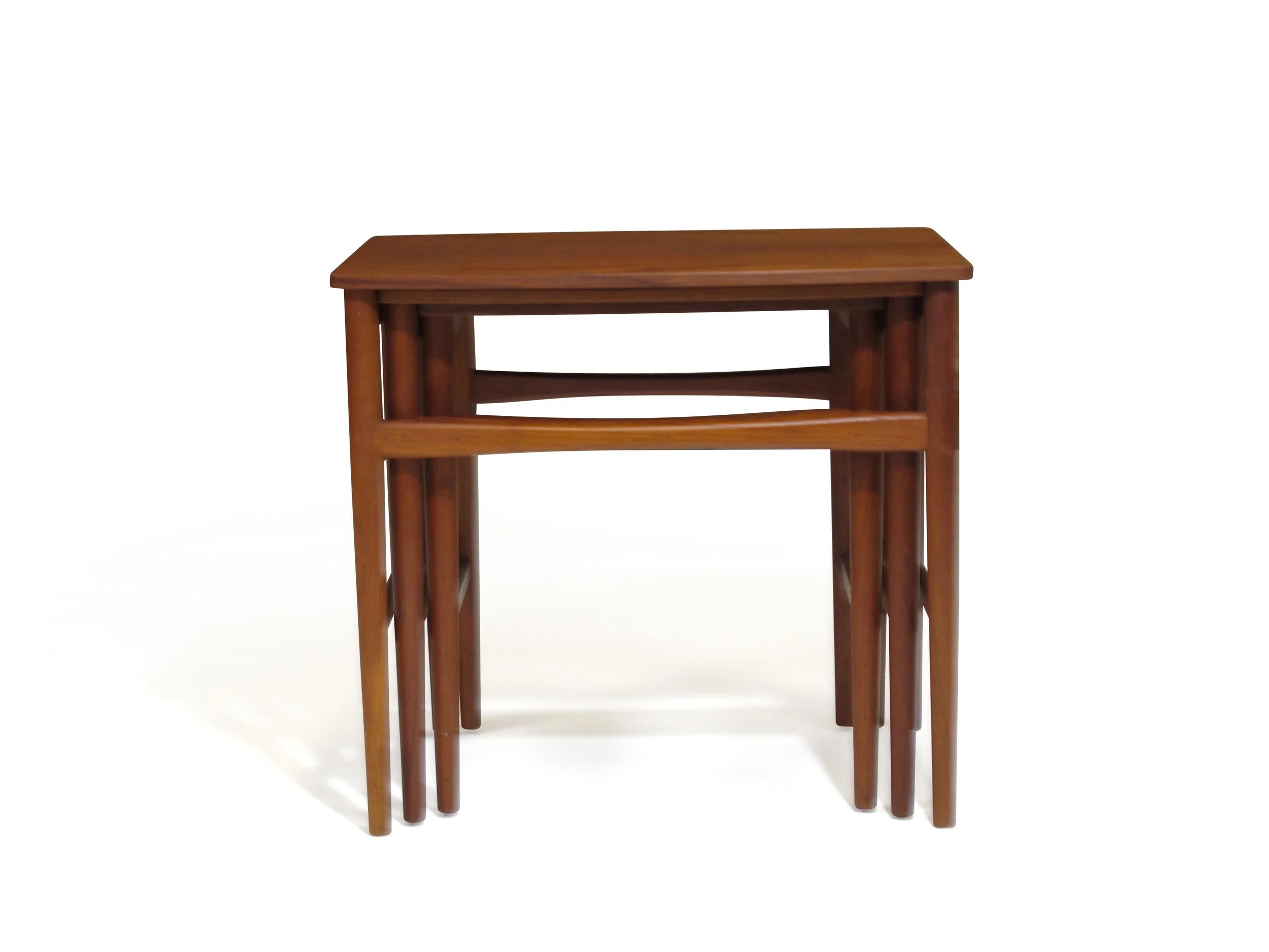 Danish Teak Nesting Tables 4