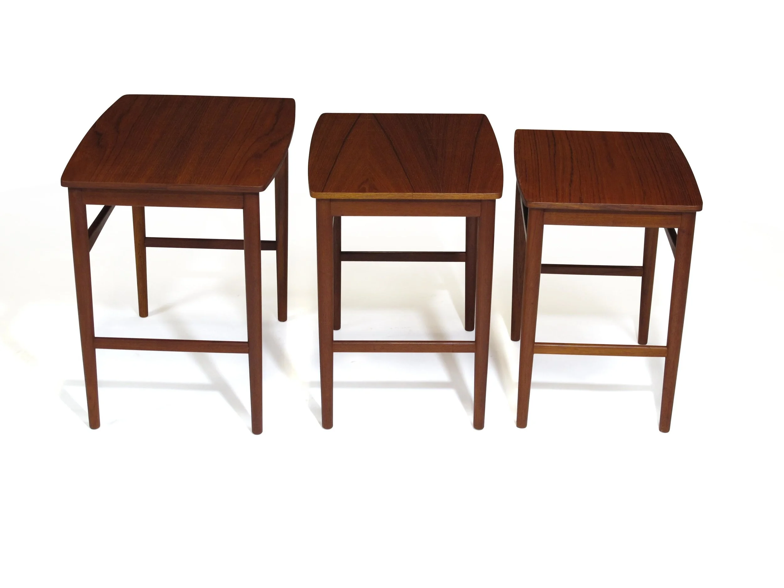 Danish Teak Nesting Tables 5