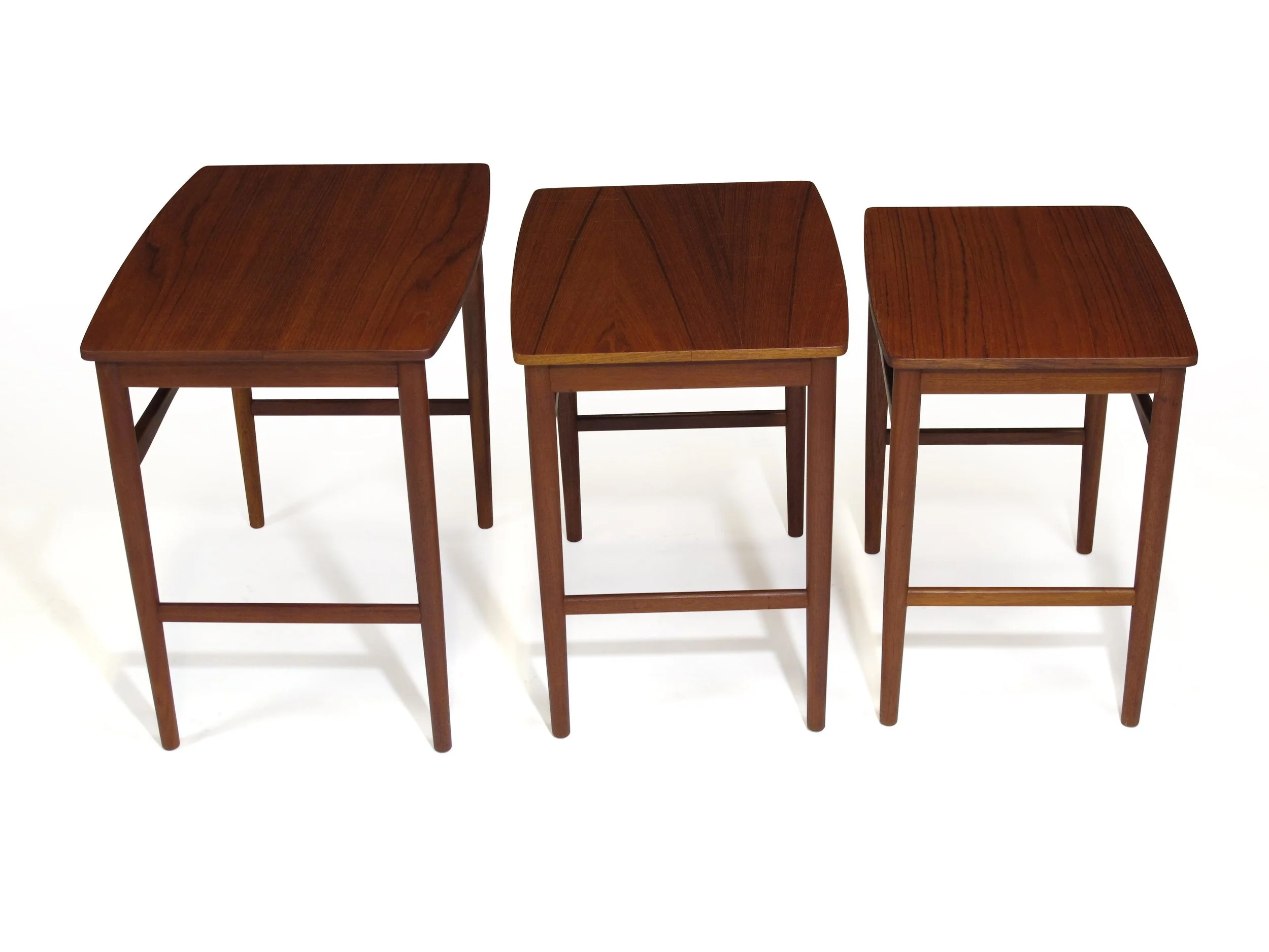 Danish Teak Nesting Tables 9
