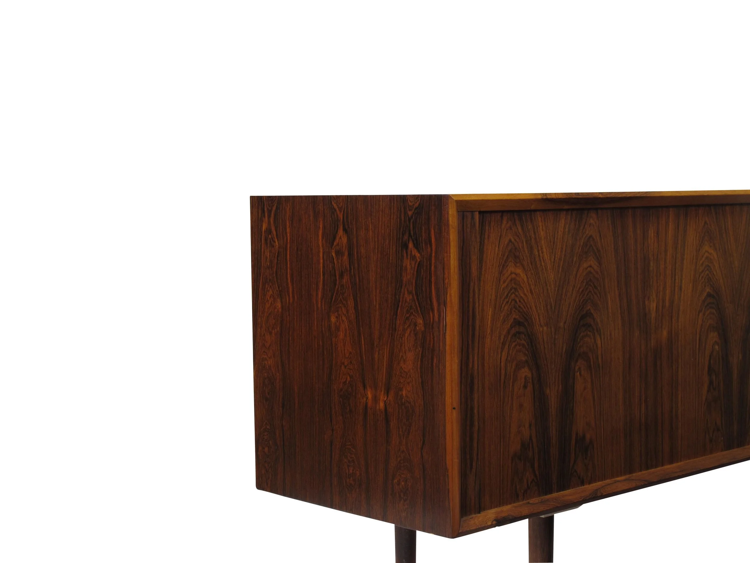 Arne Vodder for P. Olsen Sibast Mobler Rosewood Tambour Credenza Sideboard