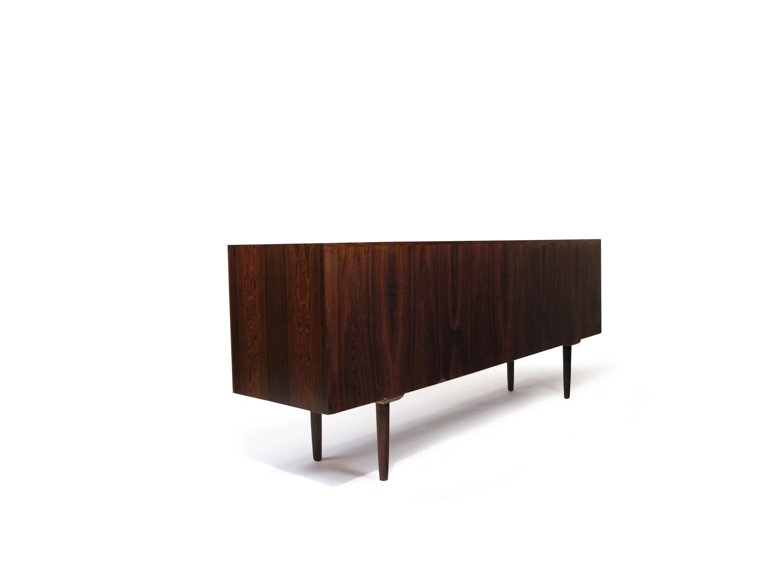 Arne Vodder for P. Olsen Sibast Mobler Rosewood Tambour Credenza Sideboard