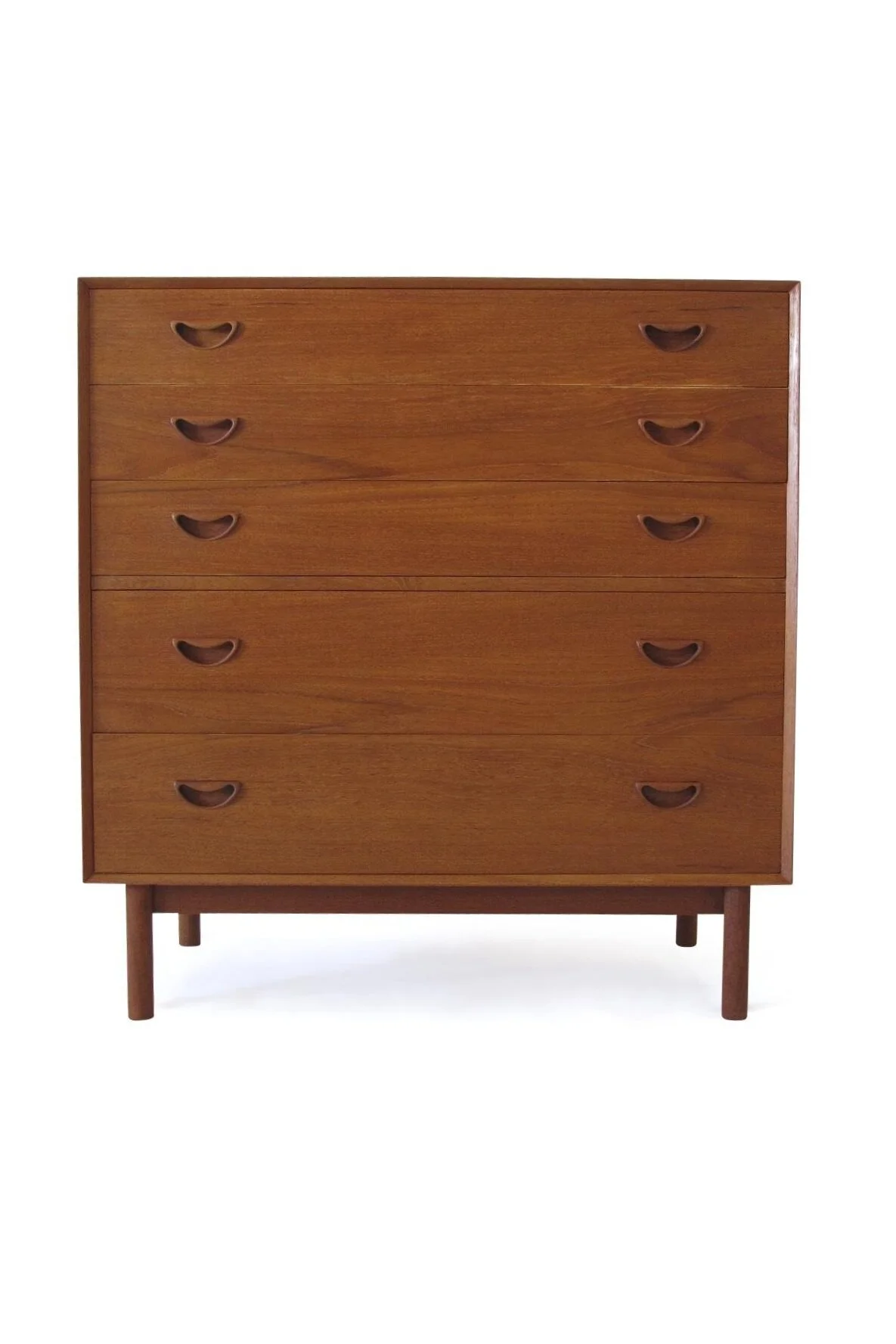 Peter Hvidt Solid Teak Danish Dresser