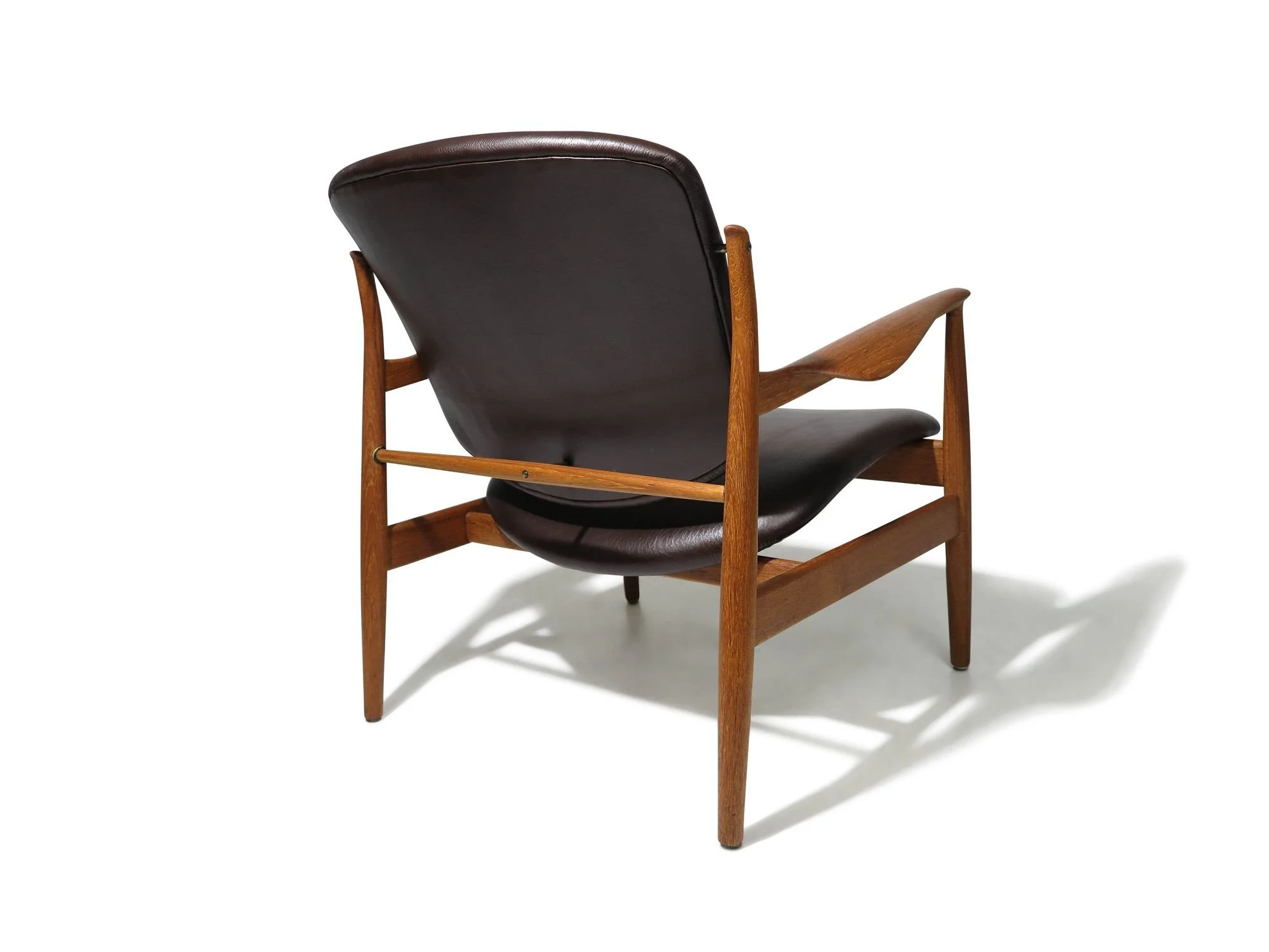 Finn Juhl for France & Daverkosen FD 136, Teak Lounge Chair in