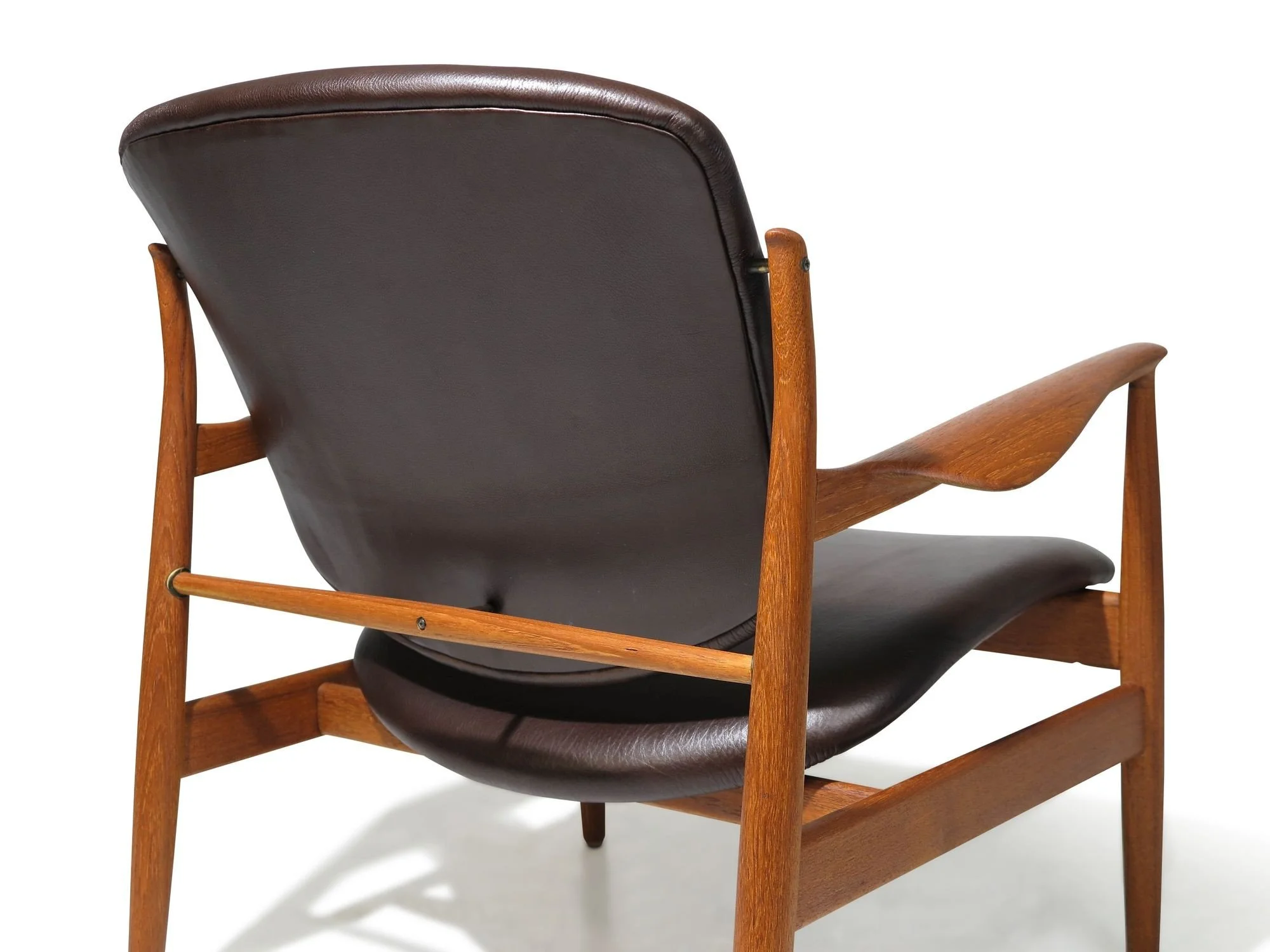 Finn Juhl for France & Daverkosen FD 136, Teak Lounge Chair in