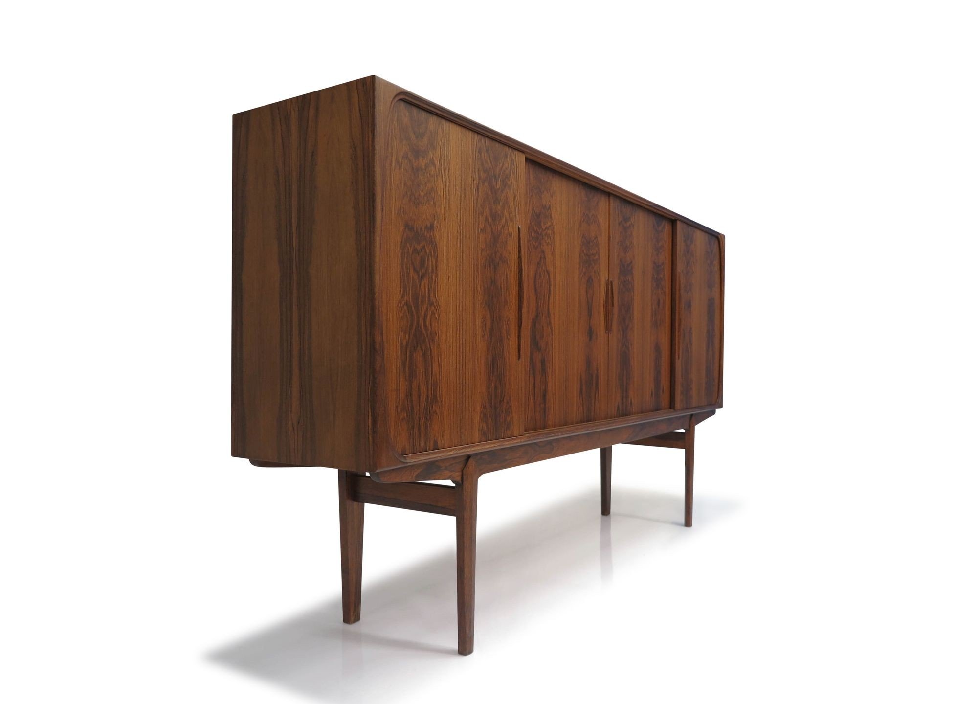 Danish Brazilian Rosewood Sideboard with Center Bar — Chris Howard