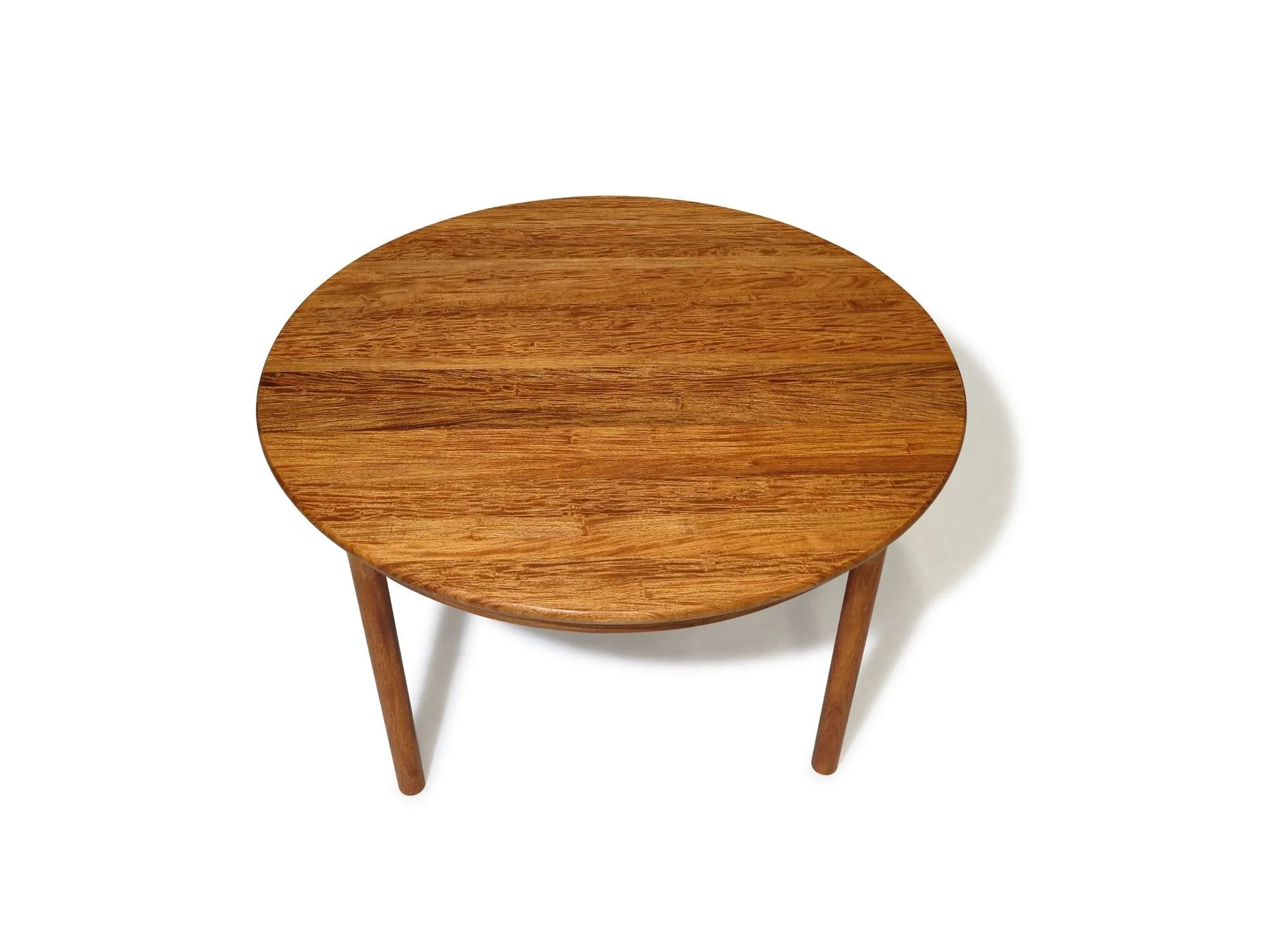 Exotic Wood Round Dining Tables Empire Style Extendable Dining Table
