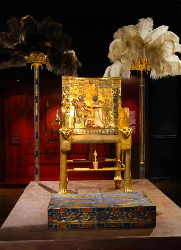 King Tut Royal Throne © Joanne DiBona
