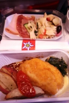 Swiss-themed meal © Joanne DiBona