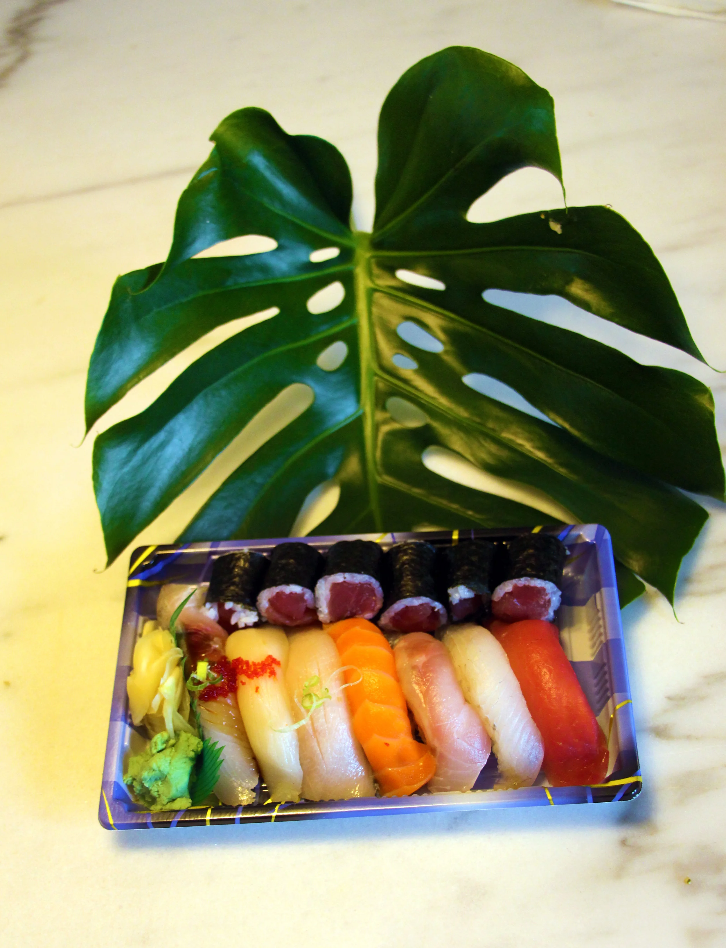 Azuki, one of the vendors in City Kitchen, served up an exceptional sushi platter. © Tony DiBona Photography