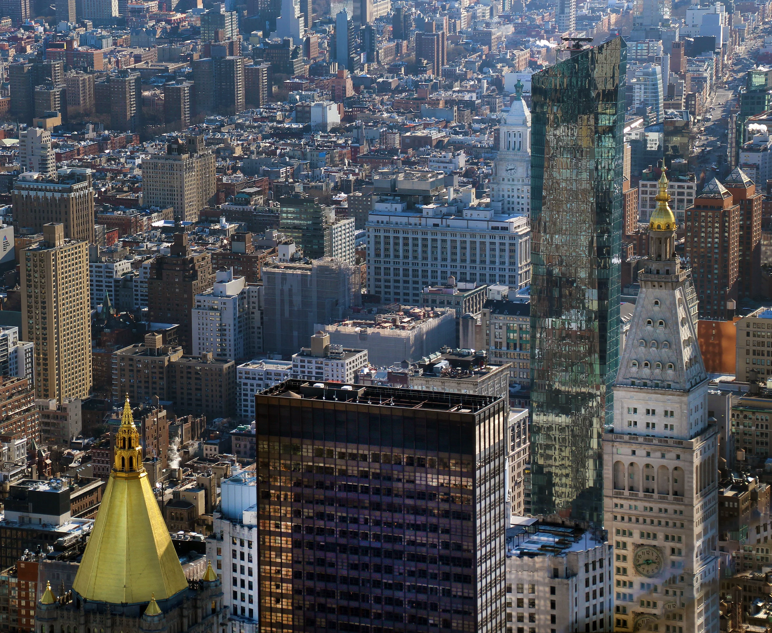 View from the Empire State Building observation deck. © Joanne DiBona Photography