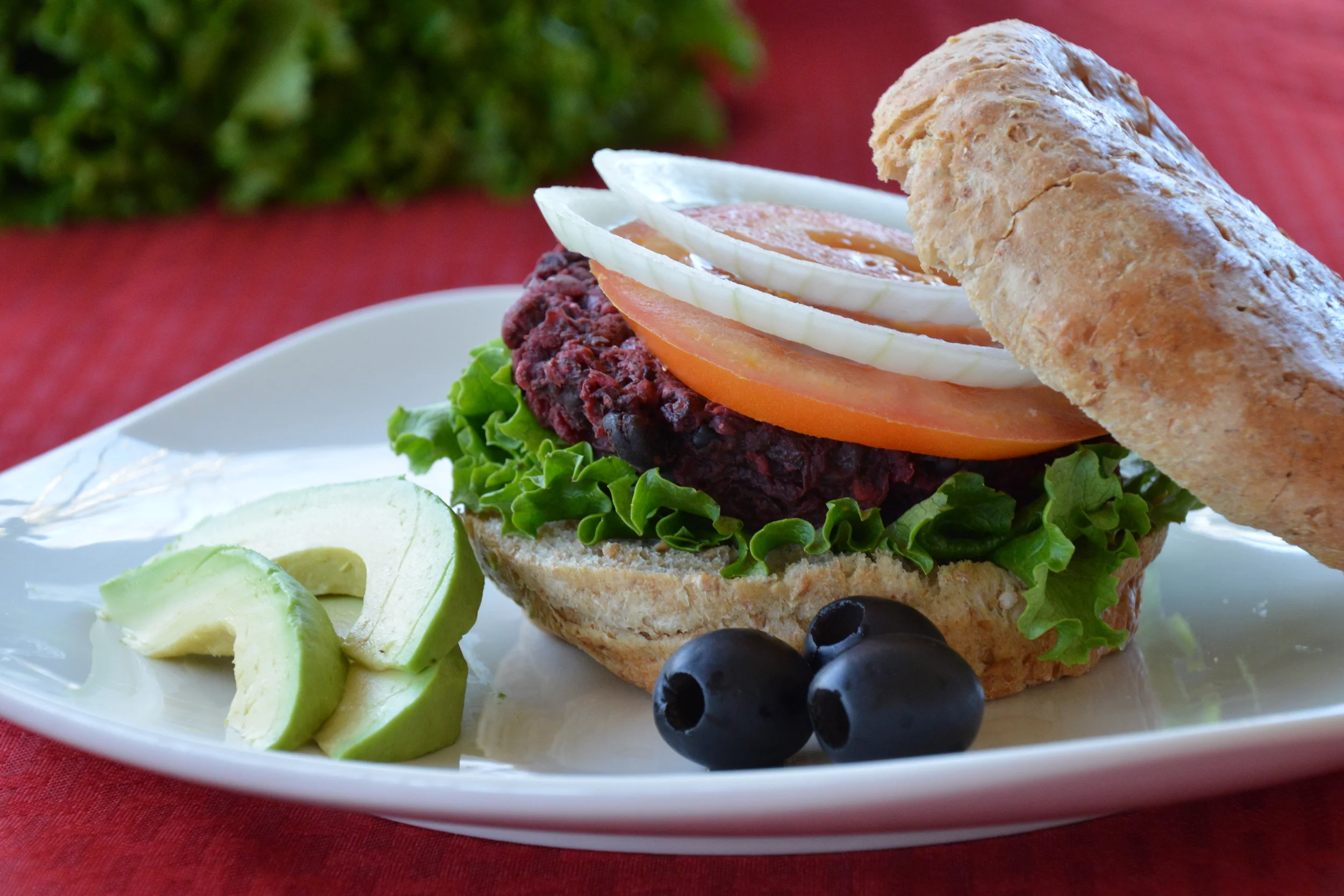 Black n' Beet Burgers