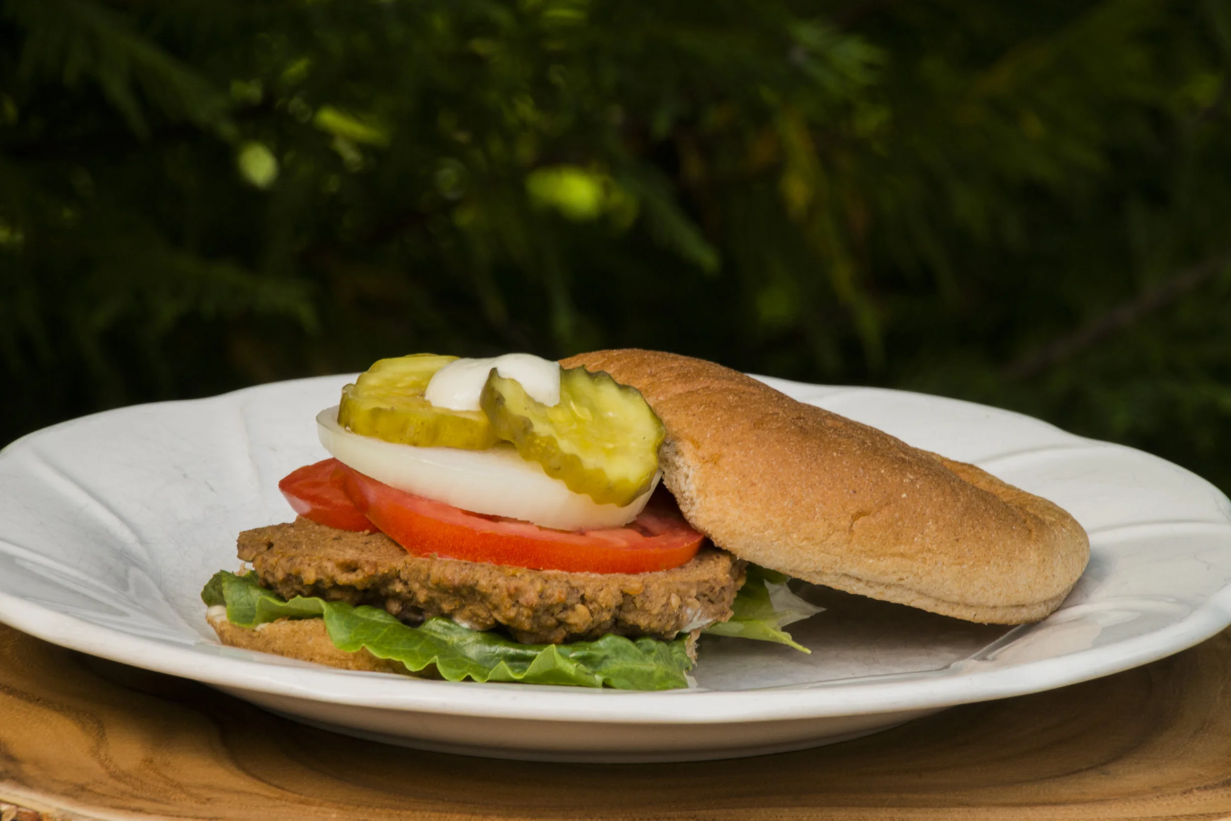Quick Oat Burgers