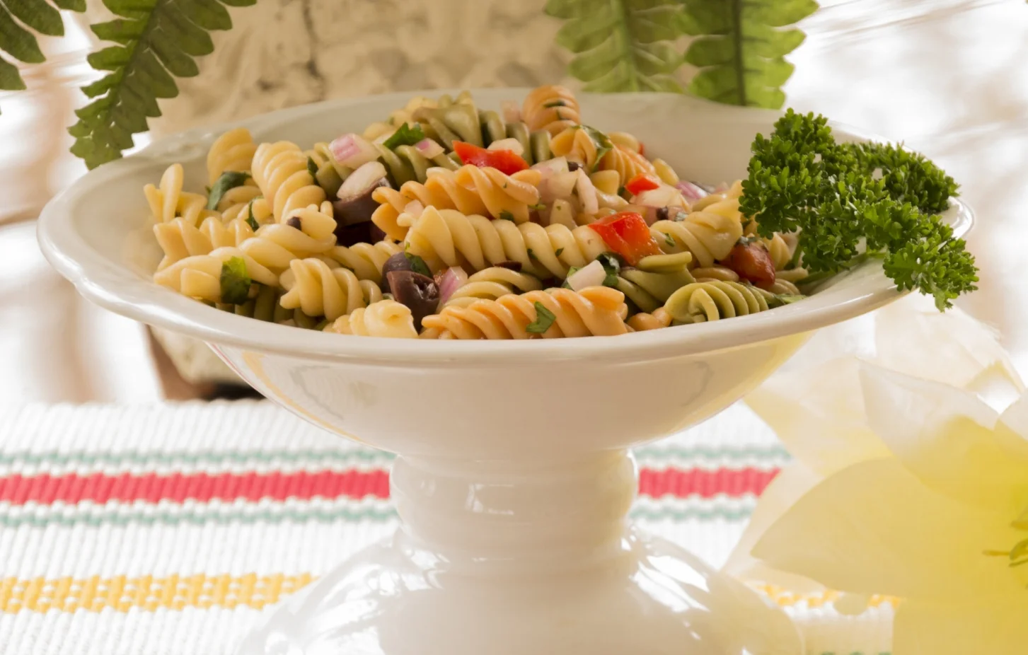 Tri-Colored Pasta Salad