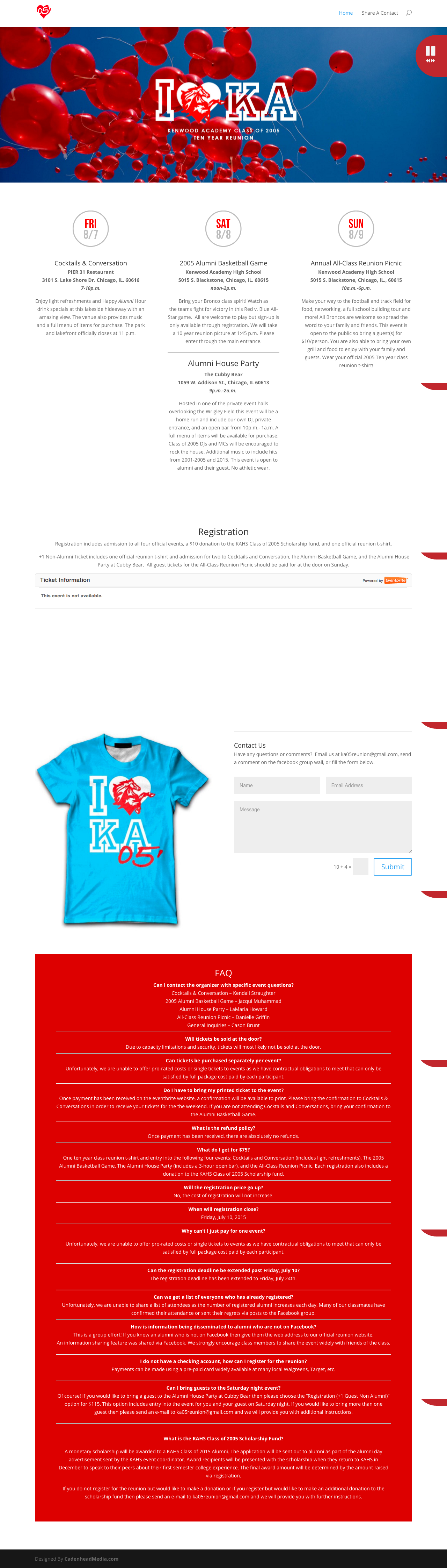 Kenwood Academy Class of 05 Reunion